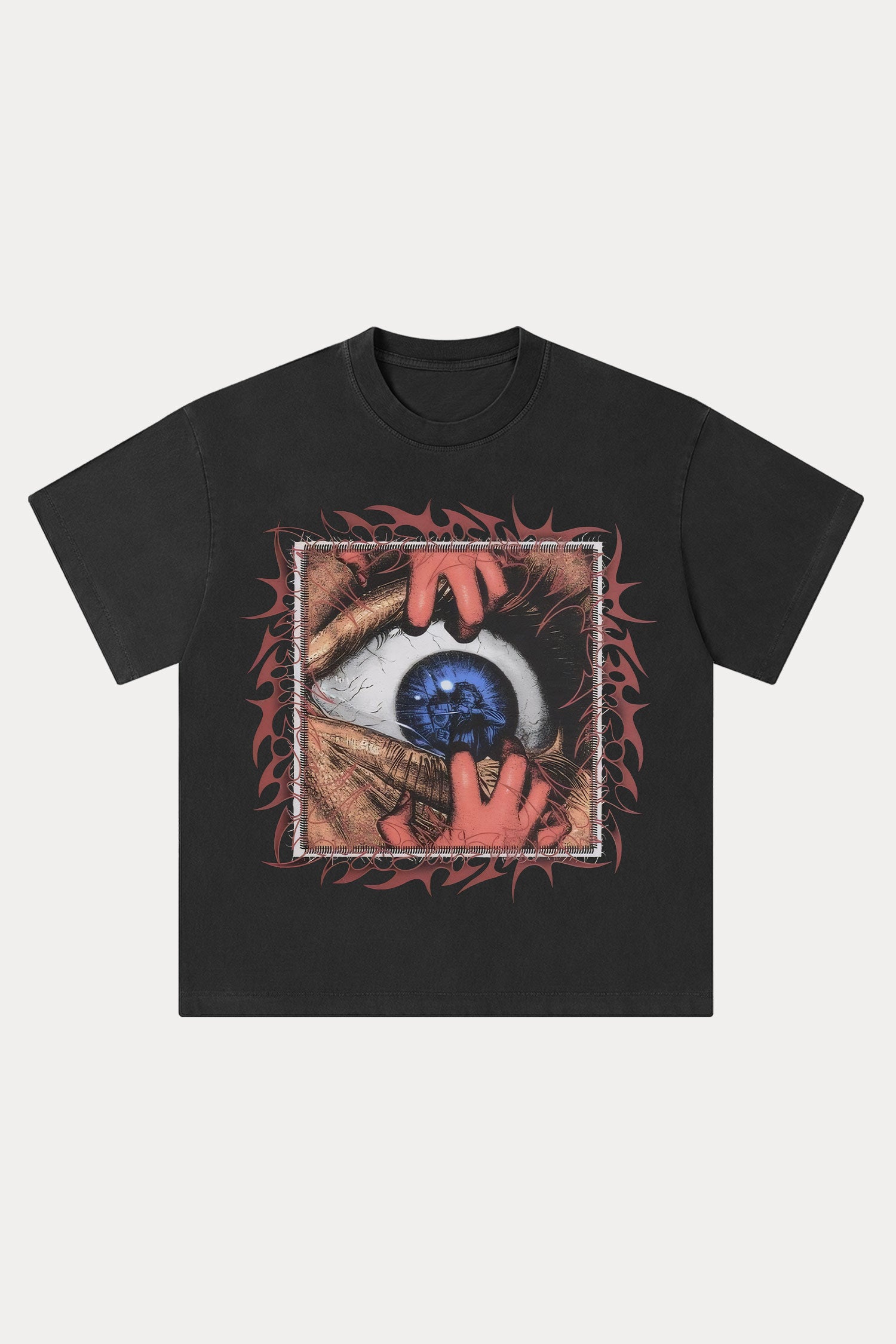 Evilnova Insight Washed Streetwear T-Shirt-Evilnova