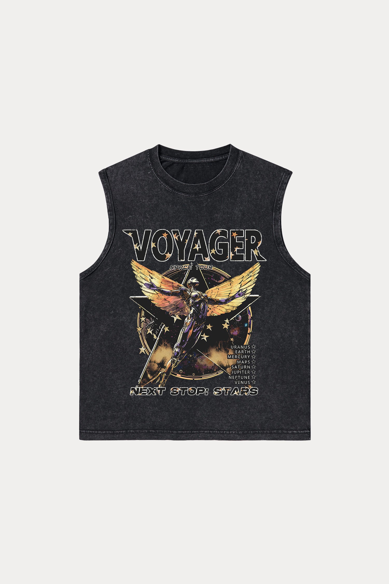 Evilnova Voyager Washed Tank Top-Evilnova