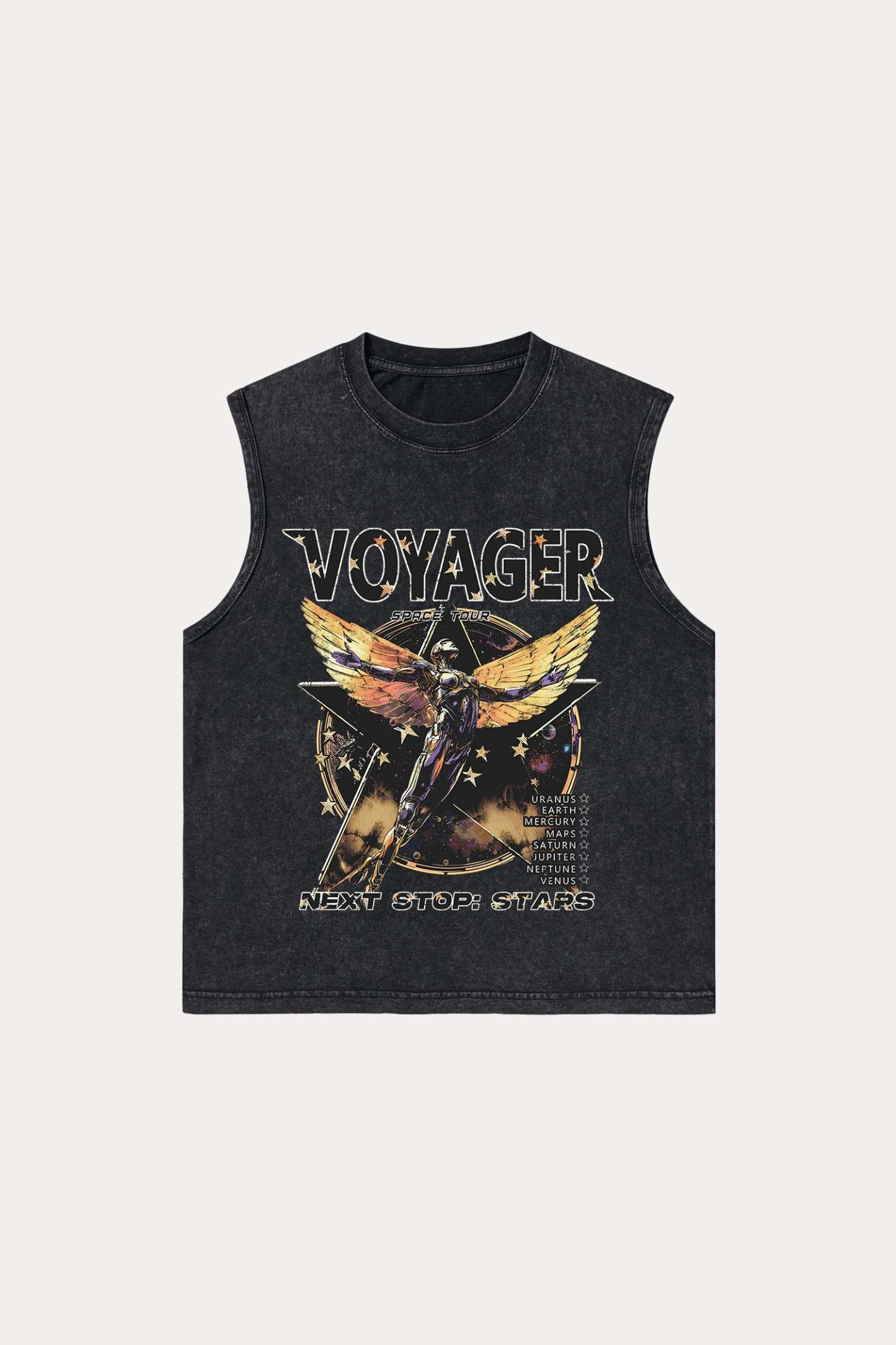 Evilnova Voyager Washed Tank Top-Evilnova