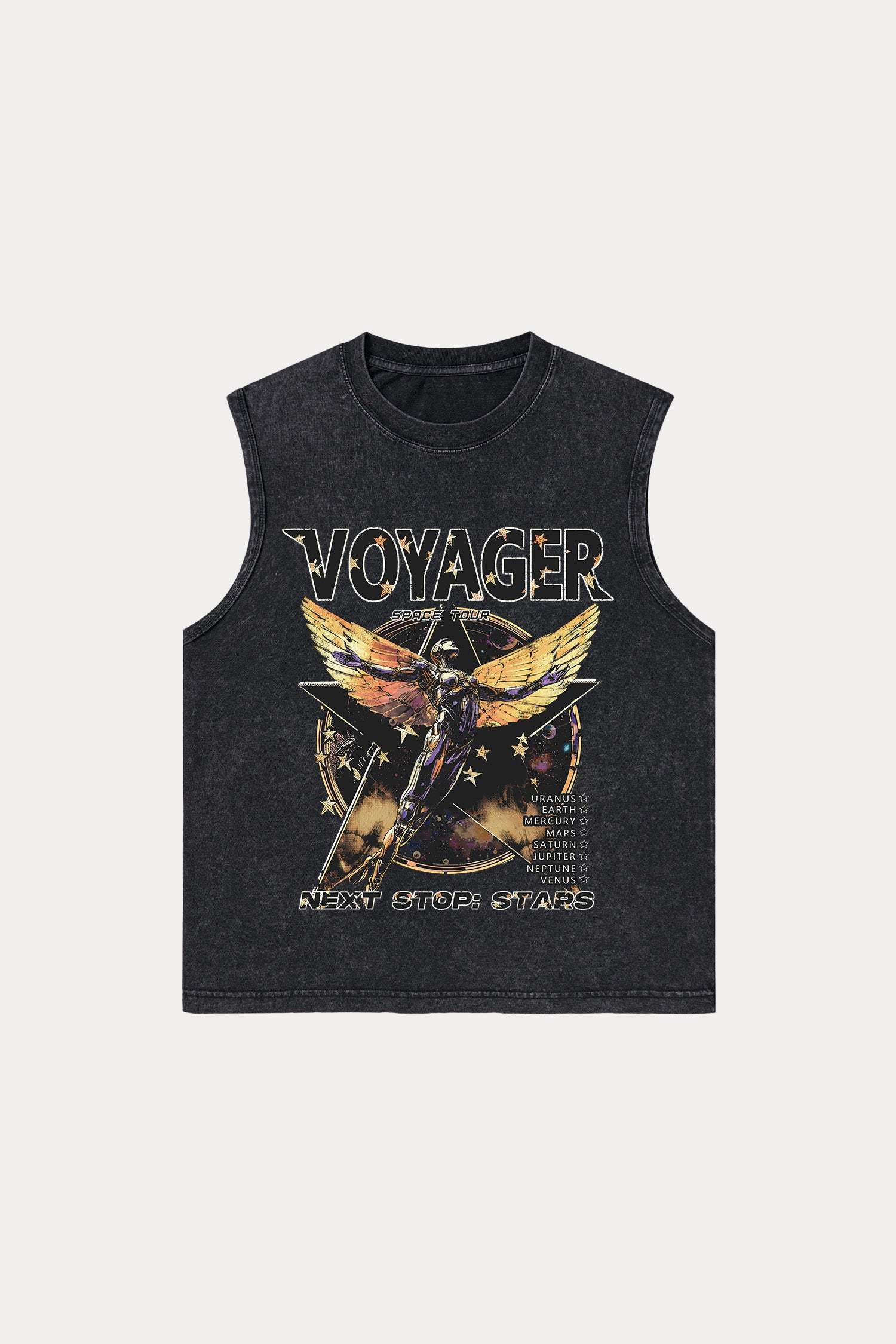 Evilnova Voyager Washed Tank Top-Evilnova