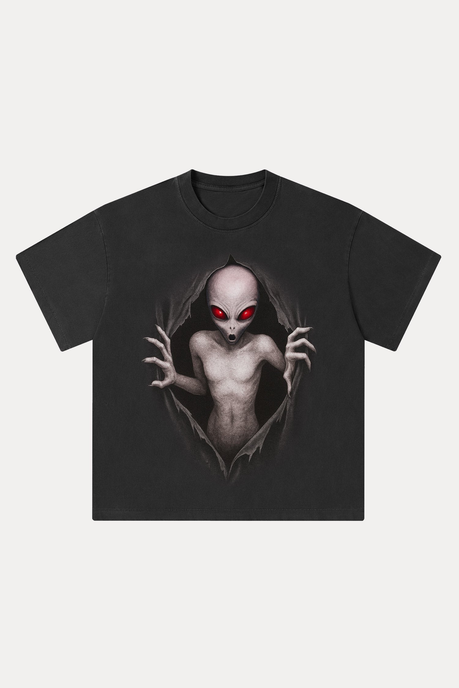 Evilnova Abyss Washed Streetwear T-Shirt-Evilnova