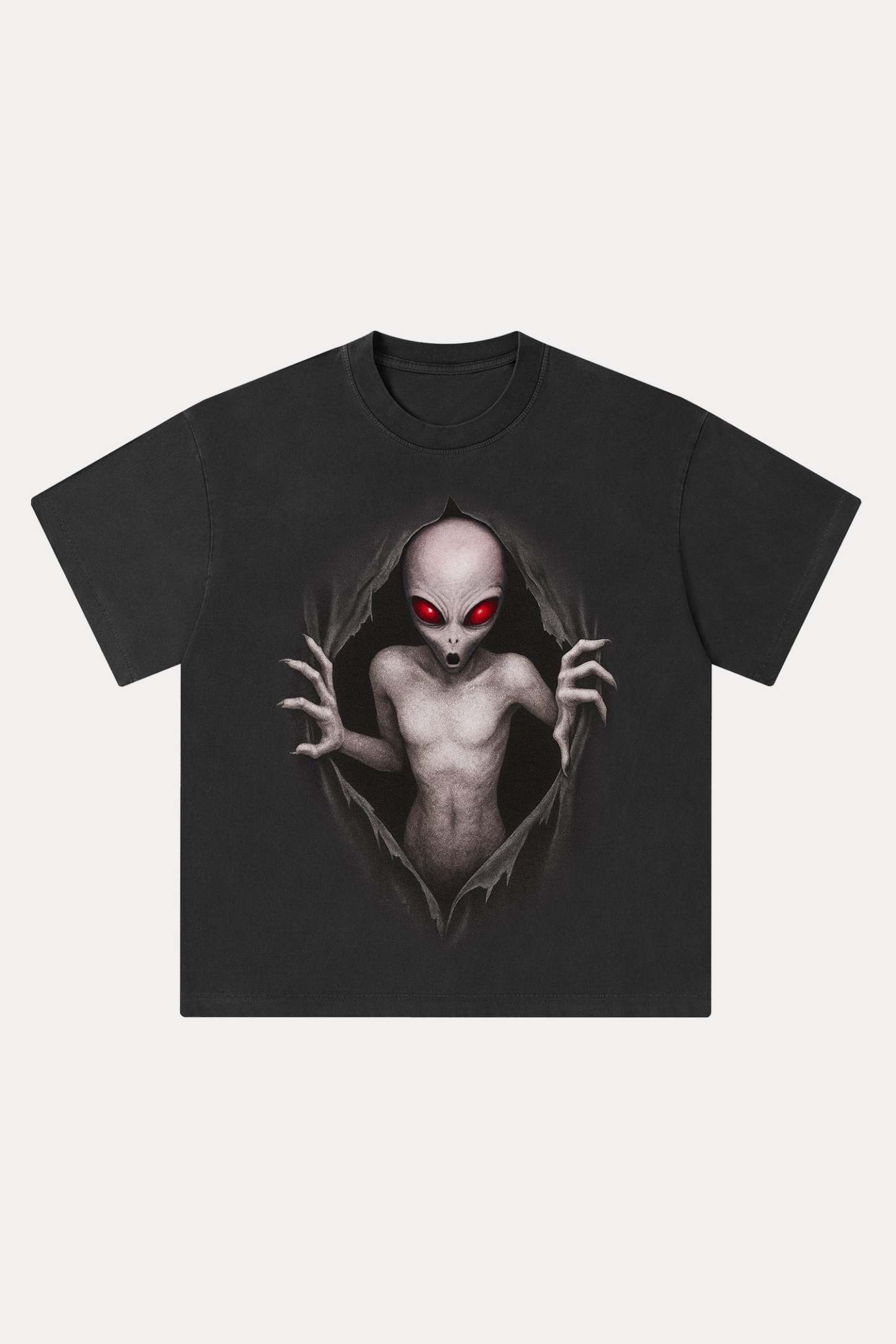 Evilnova Abyss Washed Streetwear T-Shirt-Evilnova