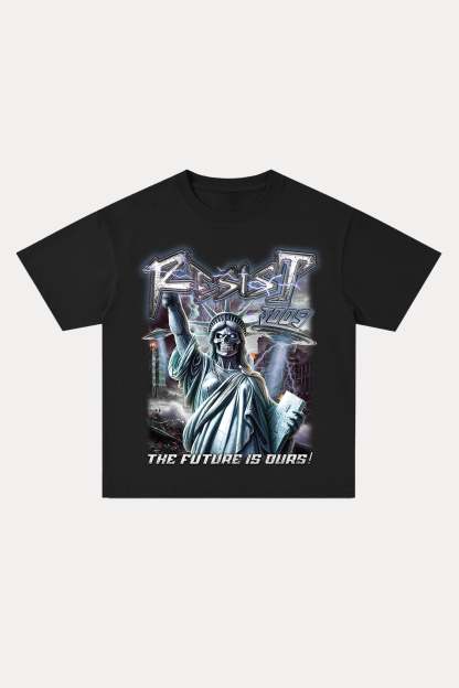 Evilnova Resist Cotton Oversize T-Shirt-Evilnova