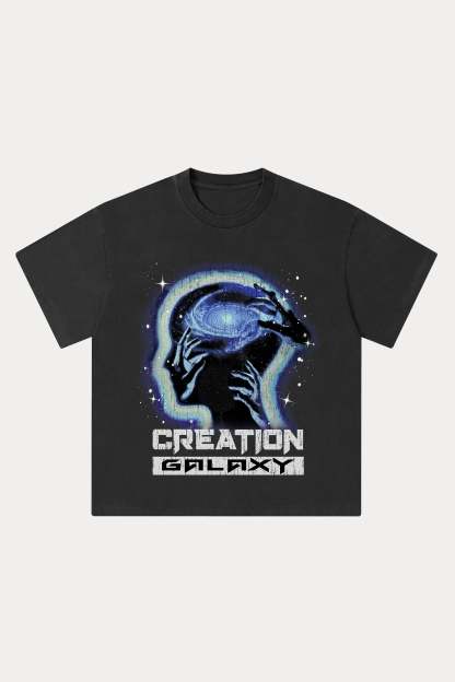 Evilnova Creation Washed Streetwear T-Shirt-Evilnova