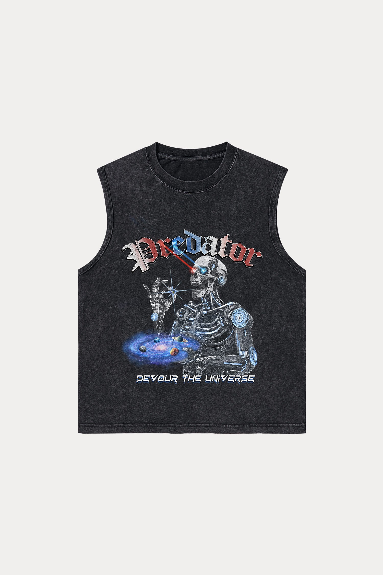 Evilnova Predator Washed Tank Top-Evilnova