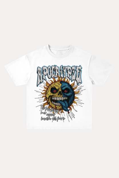 Evilnova Apocalypse Cotton Oversize T-Shirt-Evilnova