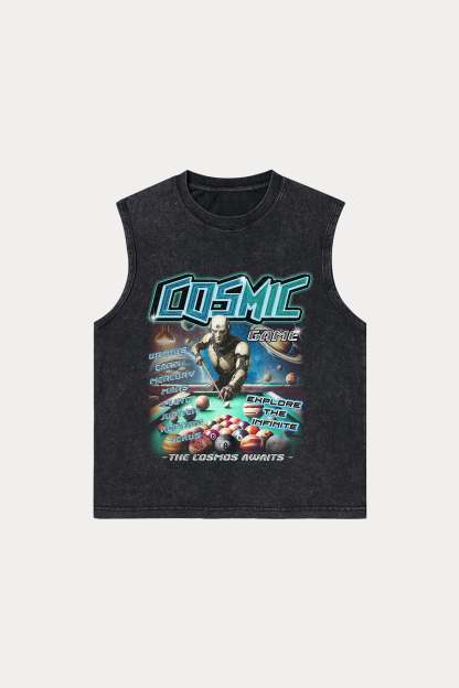 Evilnova Cosmis Washed Tank Top-Evilnova