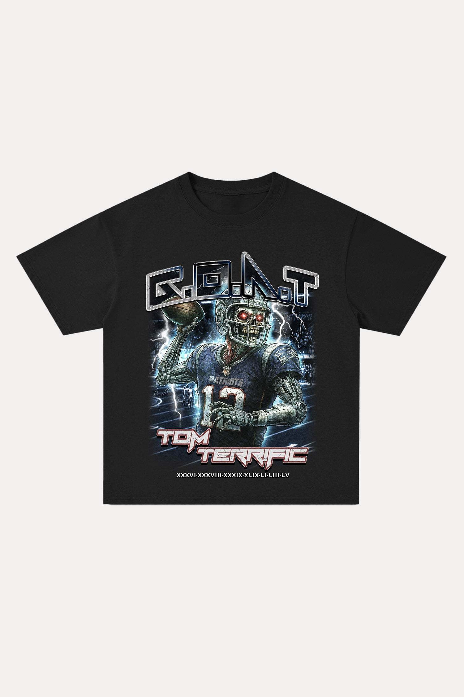 Evilnova Goat Cotton Oversize T-Shirt-Evilnova