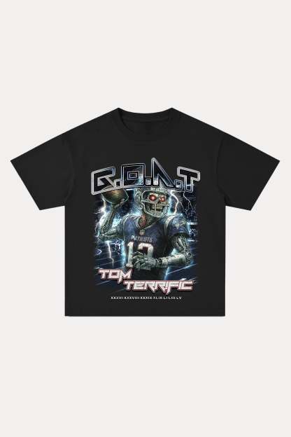 Evilnova Goat Cotton Oversize T-Shirt-Evilnova