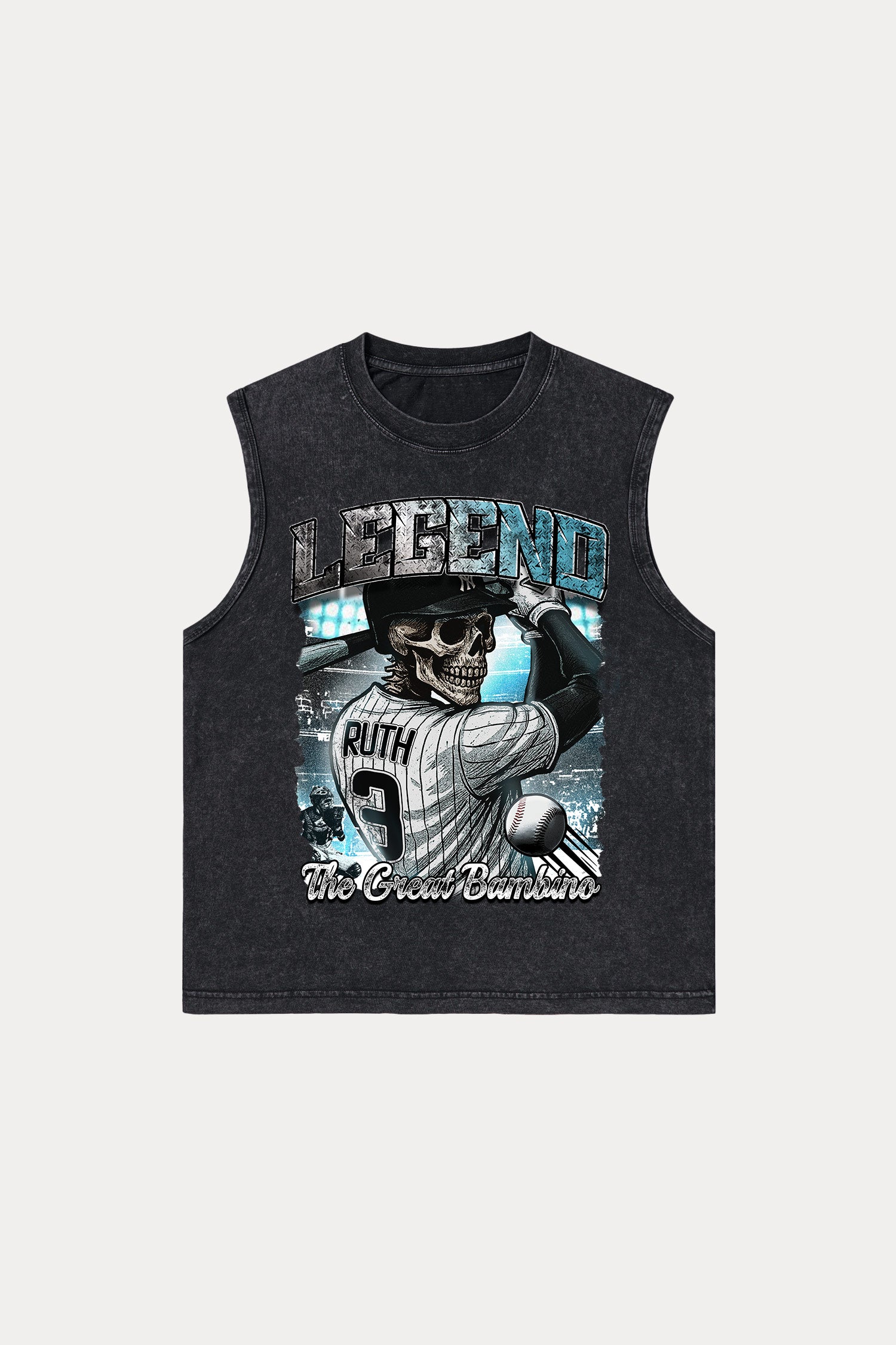 Evilnova Legend Washed Tank Top-Evilnova