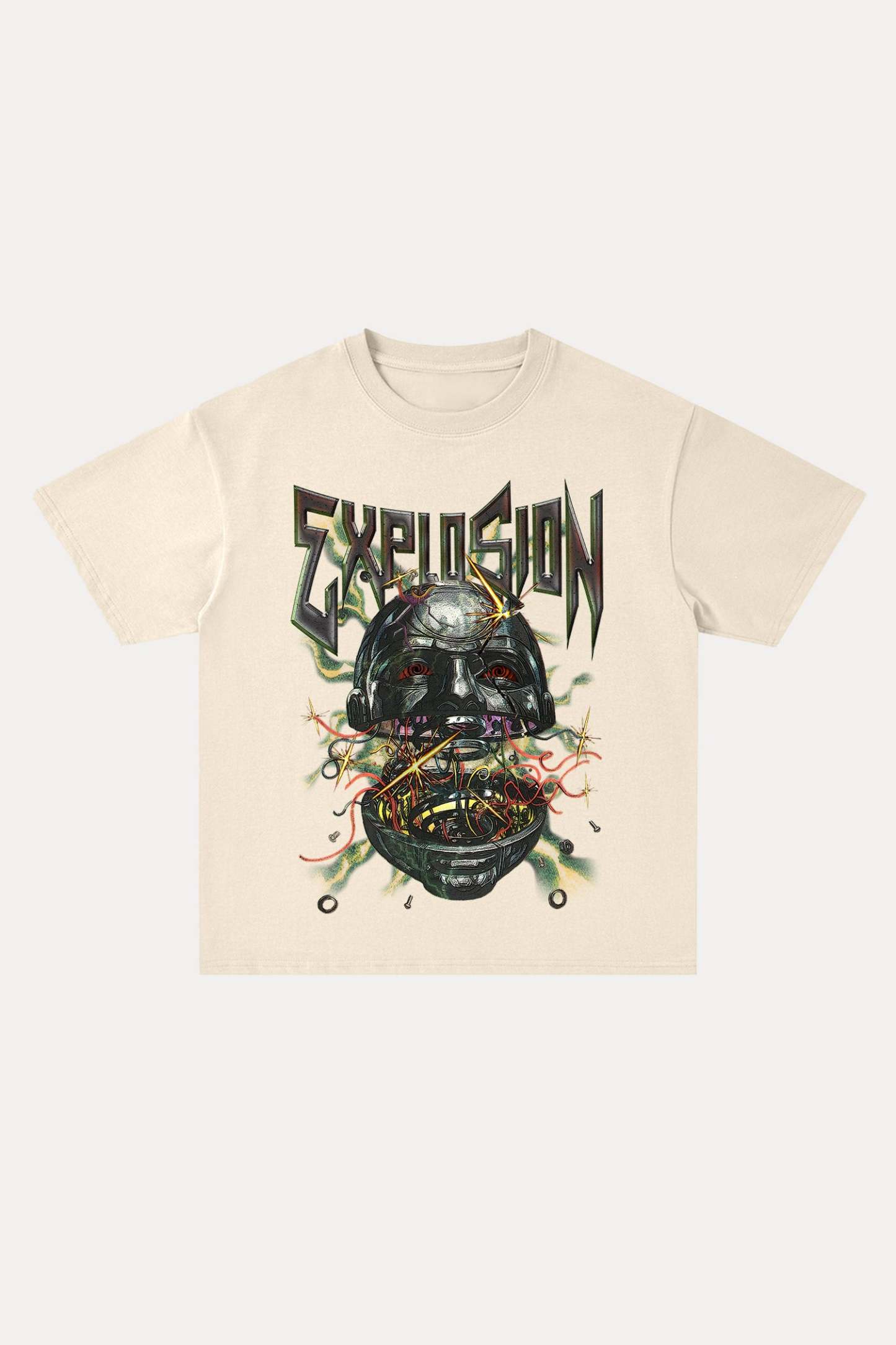Evilnova Explosion Cotton Oversize T-Shirt-Evilnova