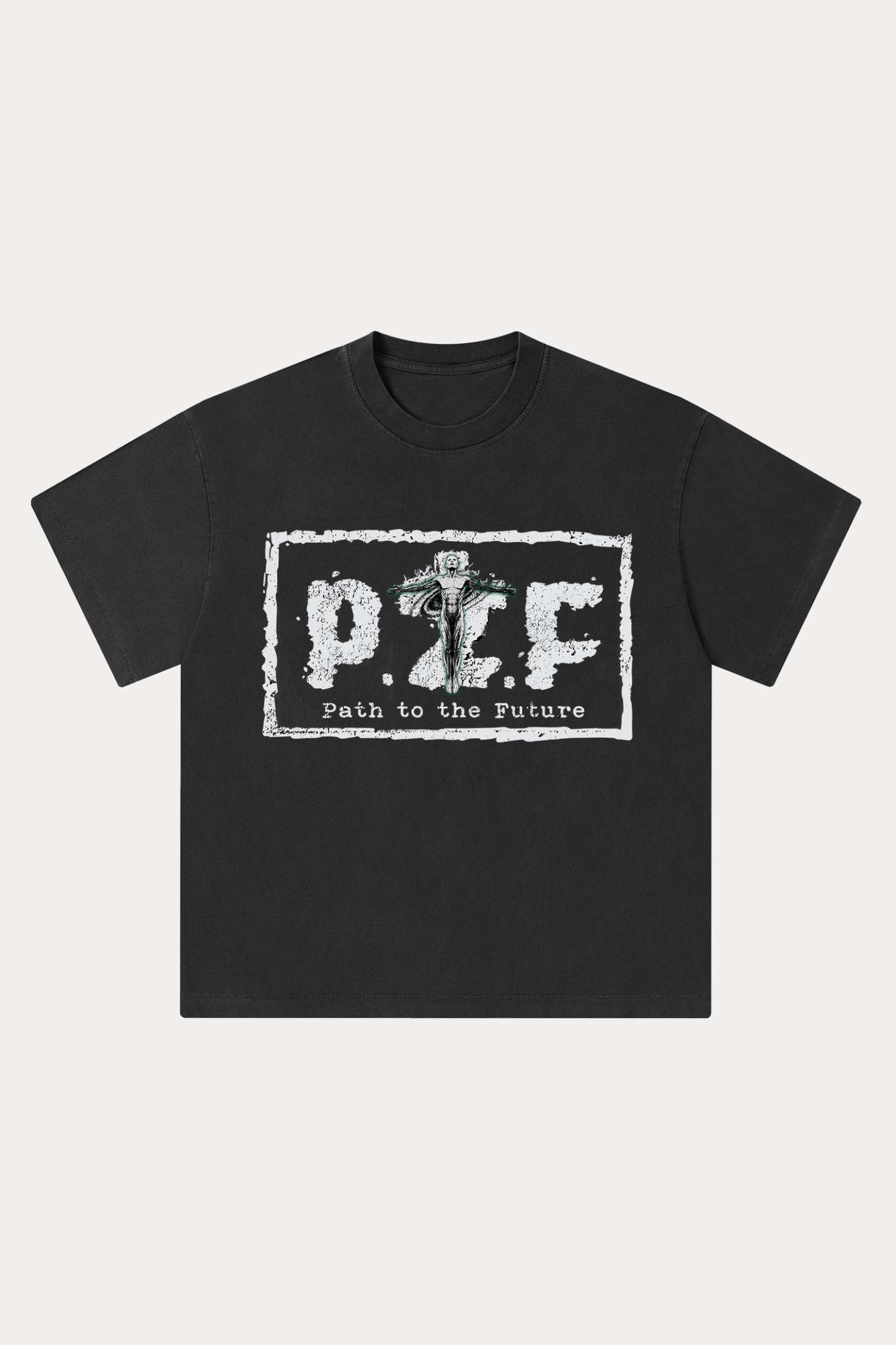 Evilnova P2F Washed Streetwear T-Shirt-Evilnova