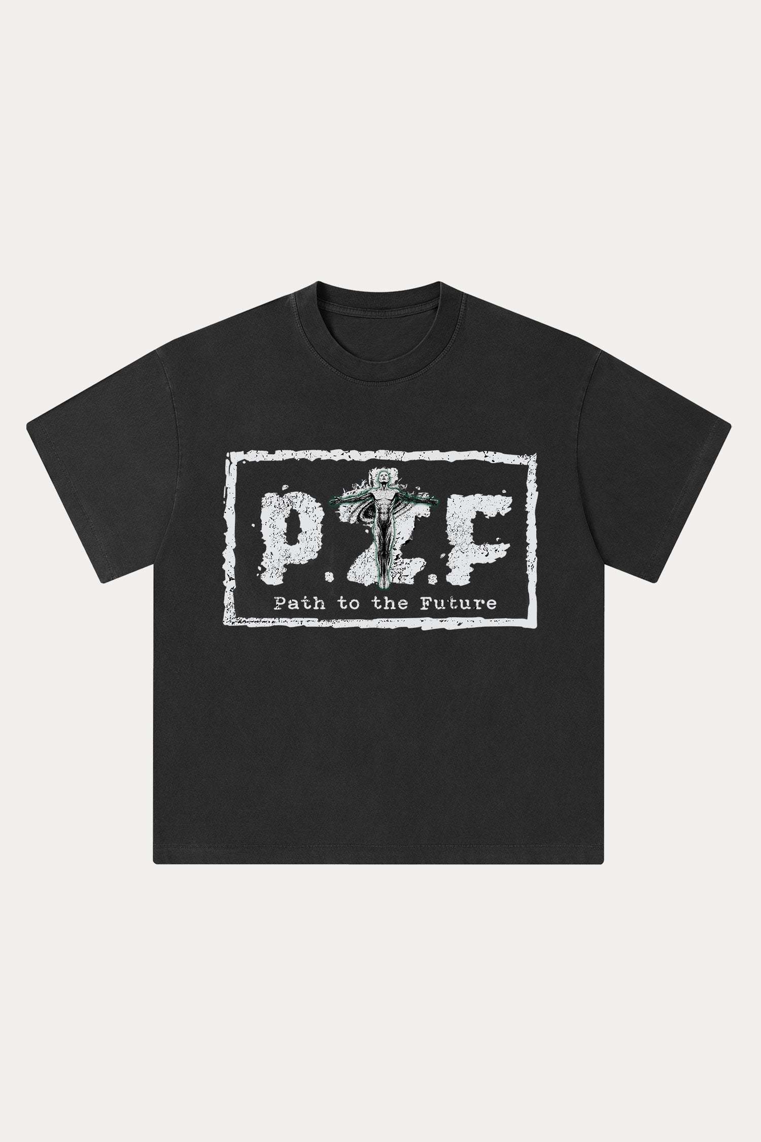 Evilnova P2F Washed Streetwear T-Shirt-Evilnova