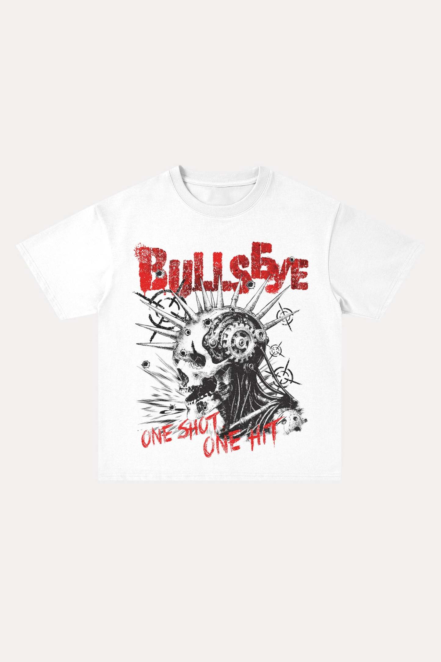 Evilnova Bullseye Cotton Oversize T-Shirt-Evilnova