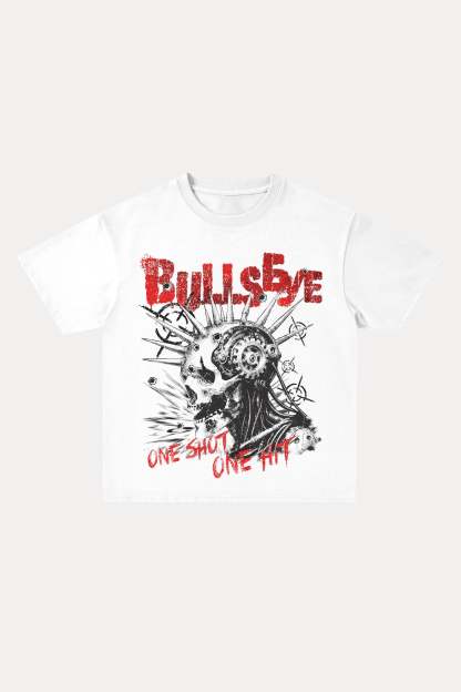 Evilnova Bullseye Cotton Oversize T-Shirt-Evilnova
