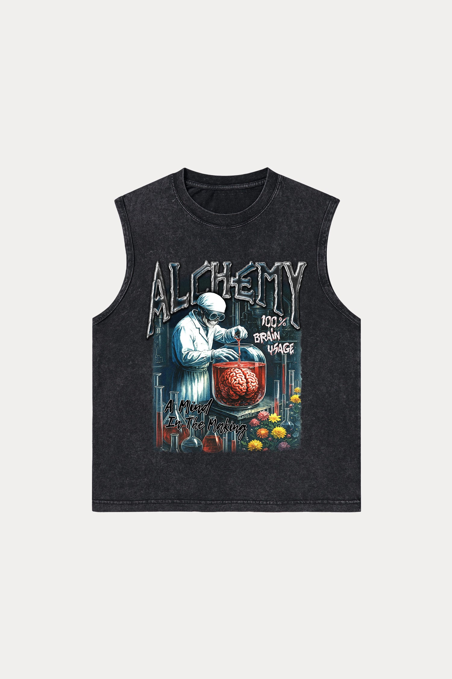 Evilnova Alchemy Washed Tank Top-Evilnova