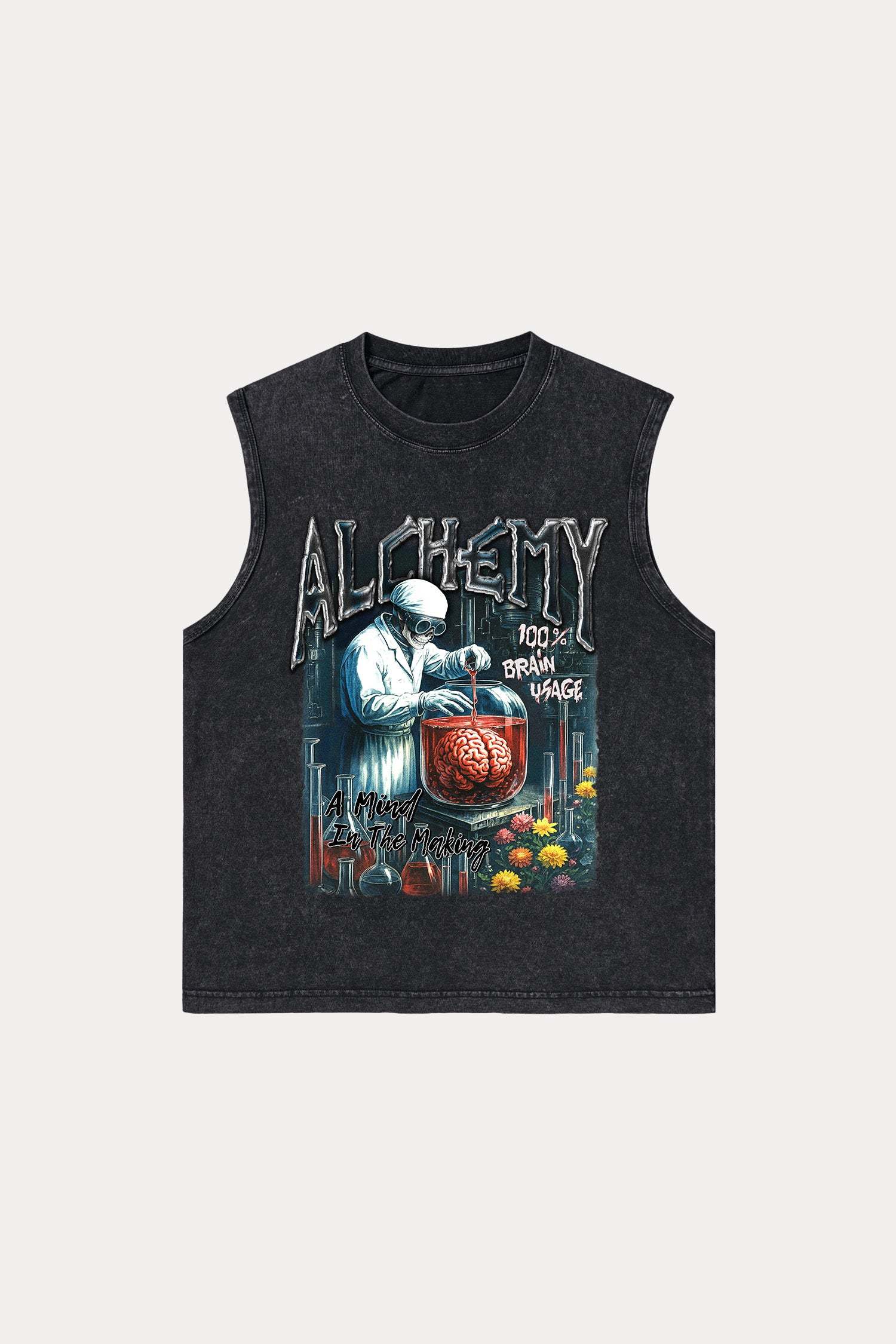 Evilnova Alchemy Washed Tank Top-Evilnova
