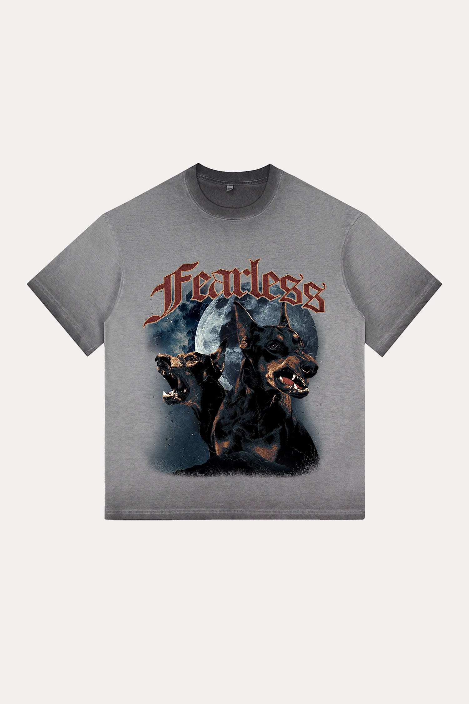 Evilnova Fearless Gradient Washed T-Shirt-Evilnova