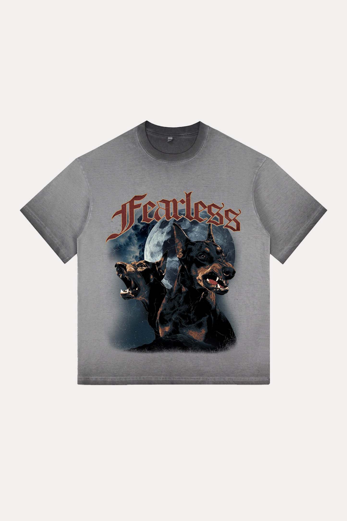 Evilnova Fearless Gradient Washed T-Shirt-Evilnova