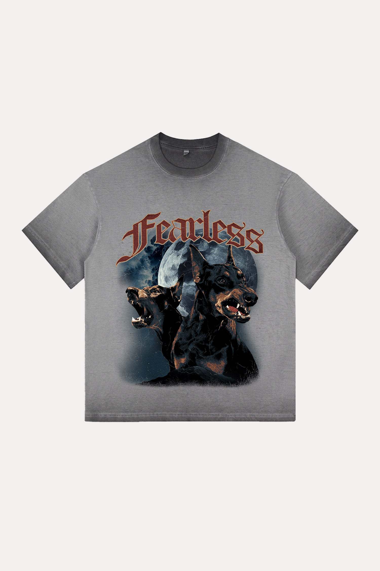 Evilnova Fearless Gradient Washed T-Shirt-Evilnova