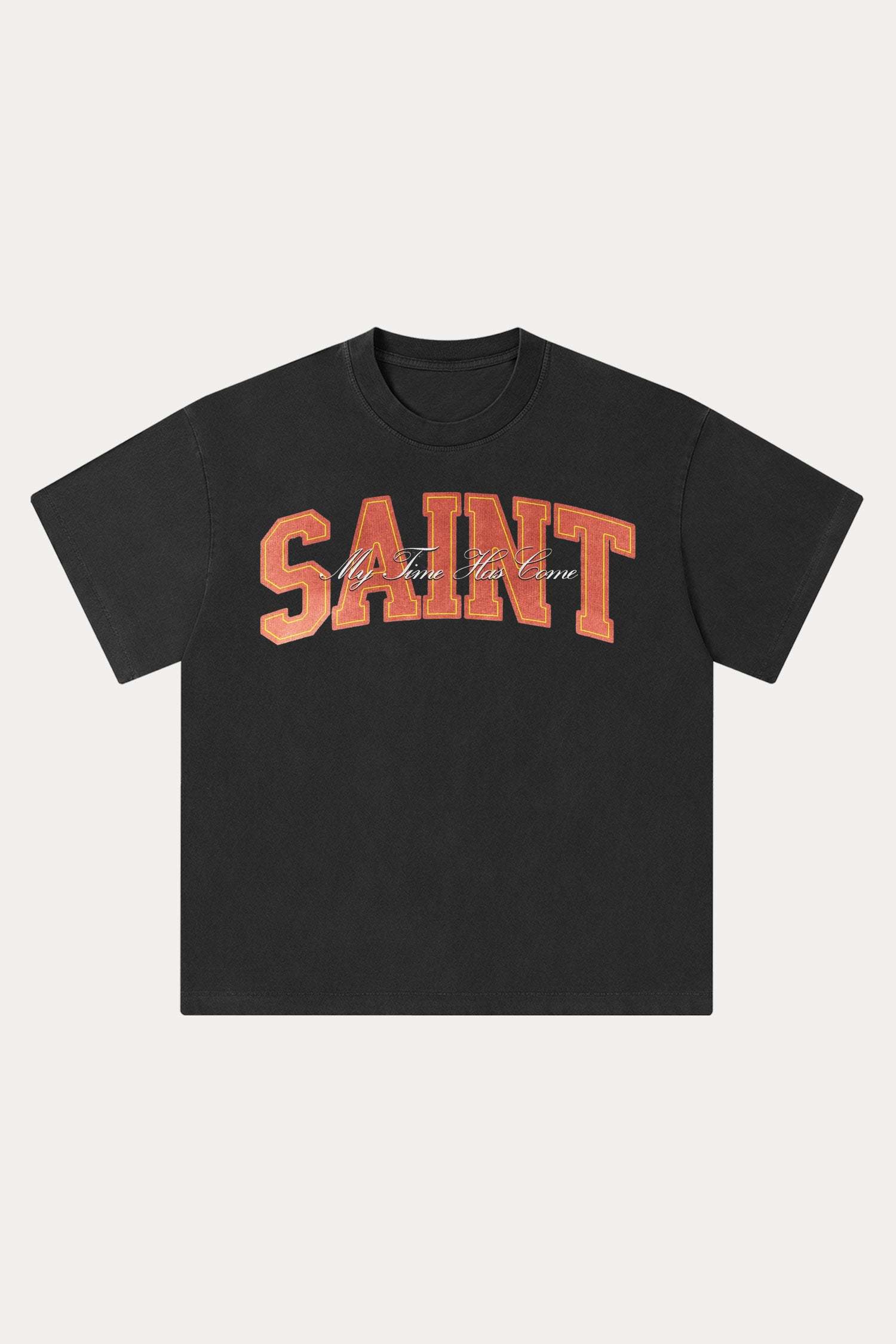 Evilnova My Time Has Come Washed Streetwear T-Shirt-Evilnova