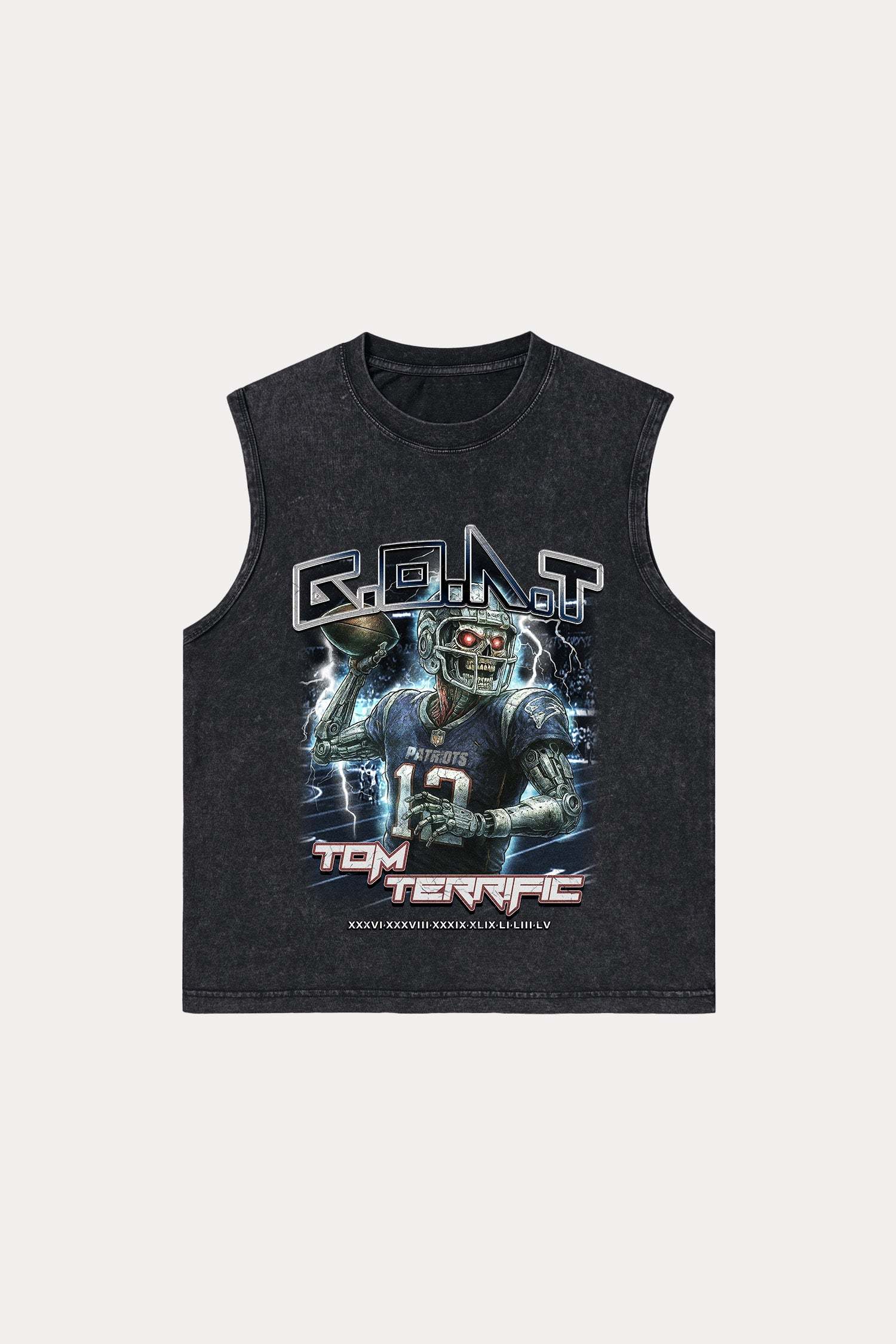 Evilnova Goat Washed Tank Top-Evilnova