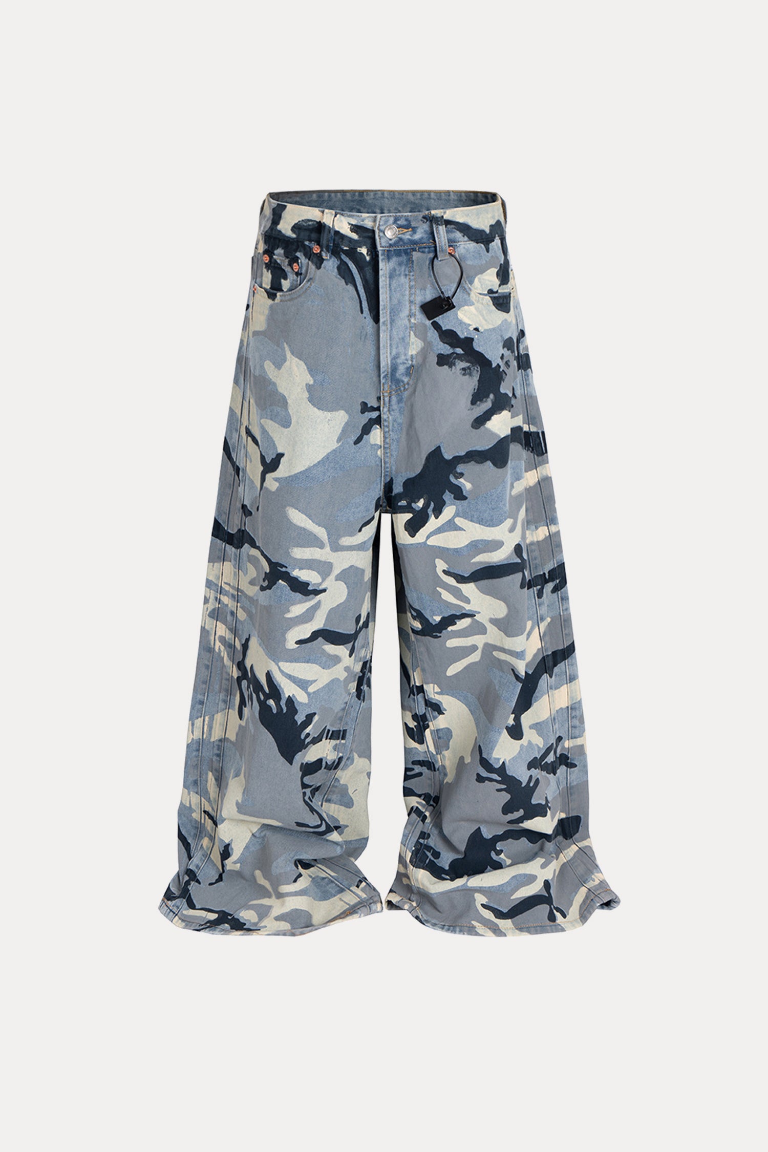 Evilnova Snow Camo Baggy Jeans-Evilnova