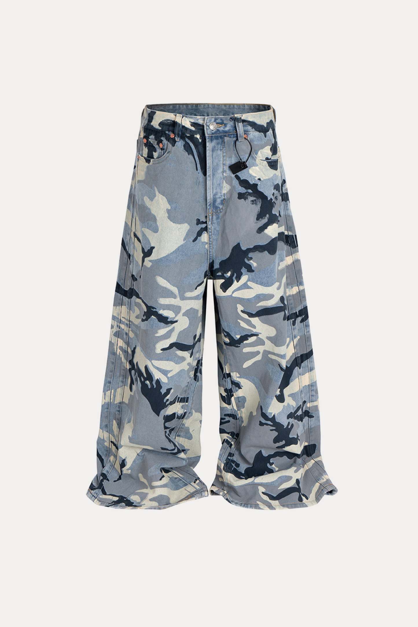 Evilnova Snow Camo Baggy Jeans-Evilnova
