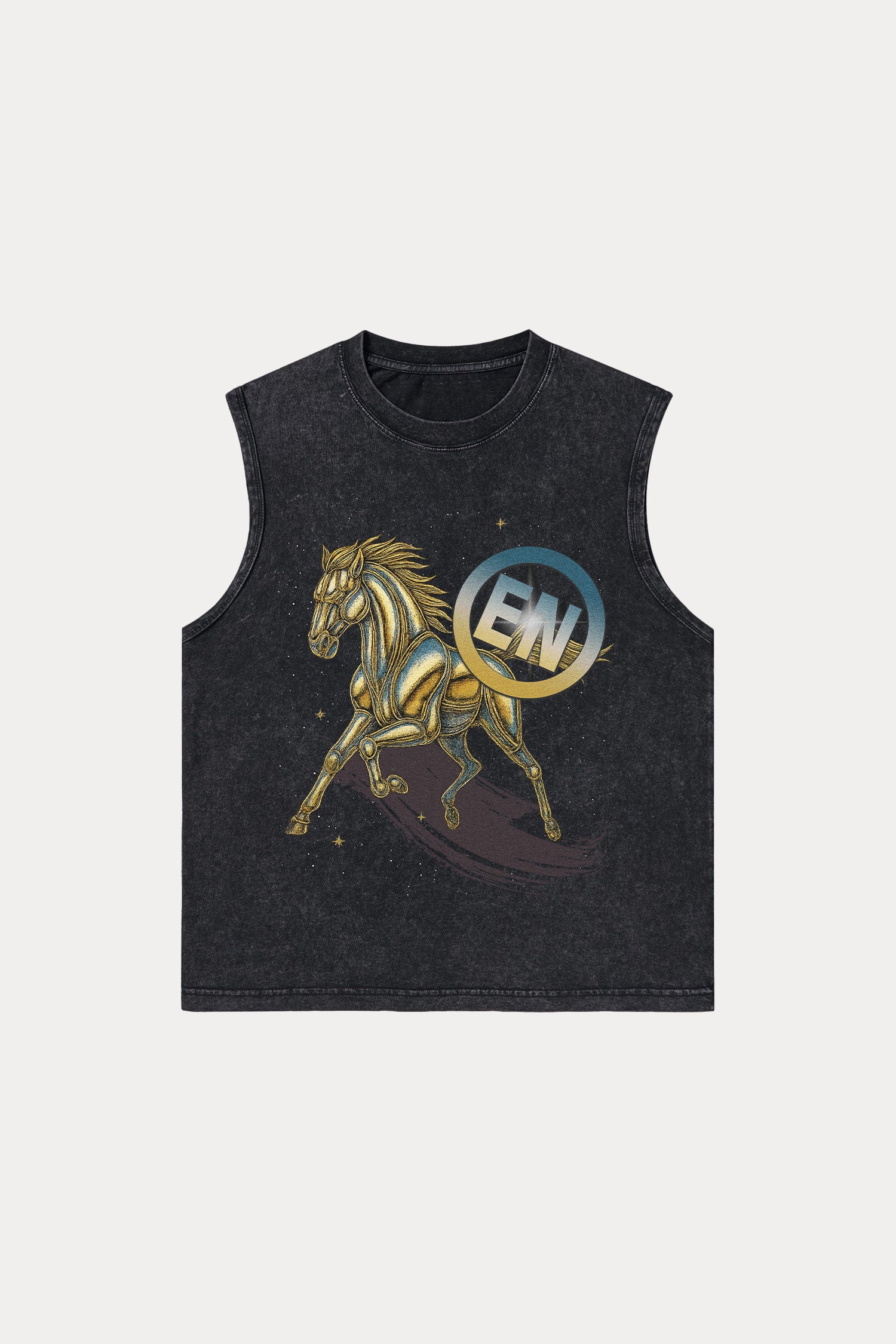 Evilnova Gallop Washed Tank Top-Evilnova