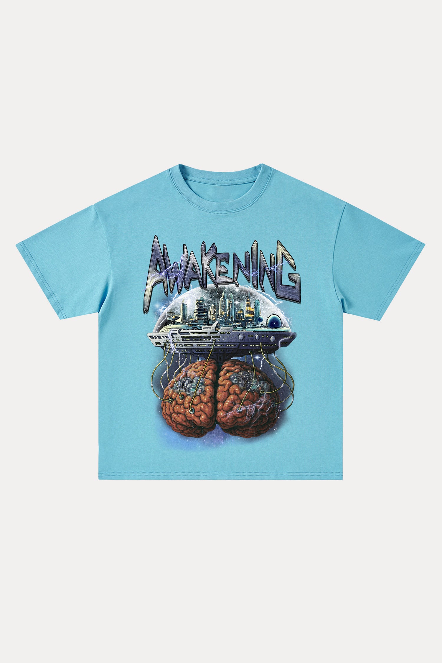 Evilnova Awakening Cotton Oversize T-Shirt-Evilnova