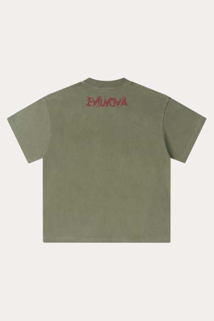 Evilnova Insight Washed Streetwear T-Shirt-Evilnova