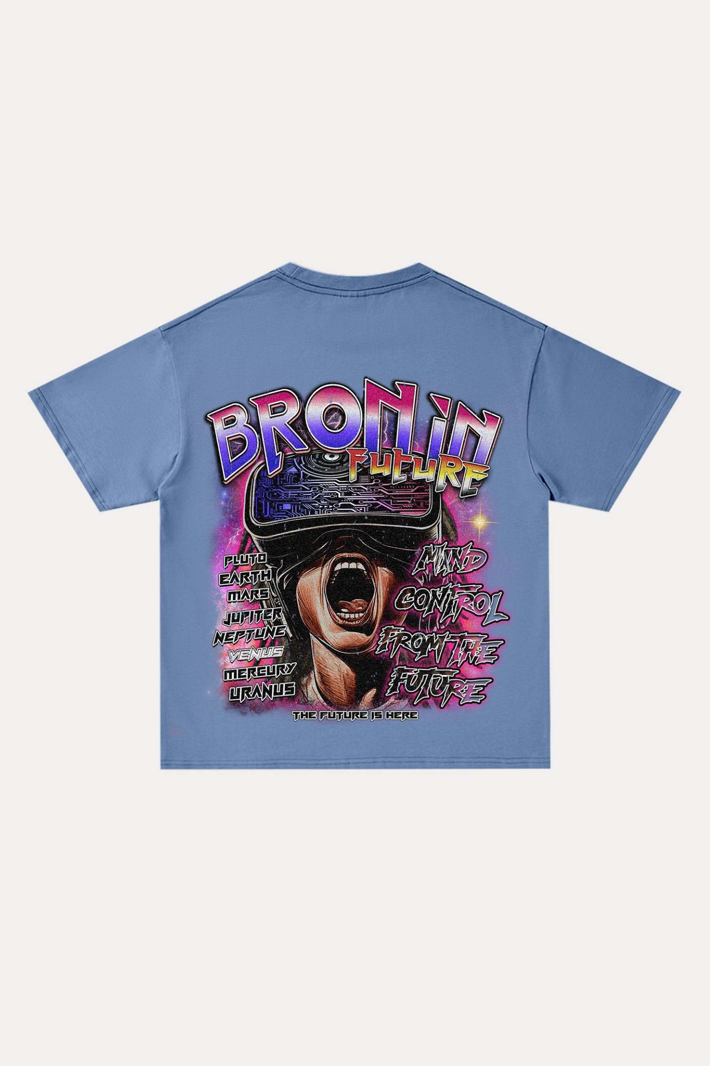 Evilnova Space Tour Cotton Oversize T-Shirt-Evilnova