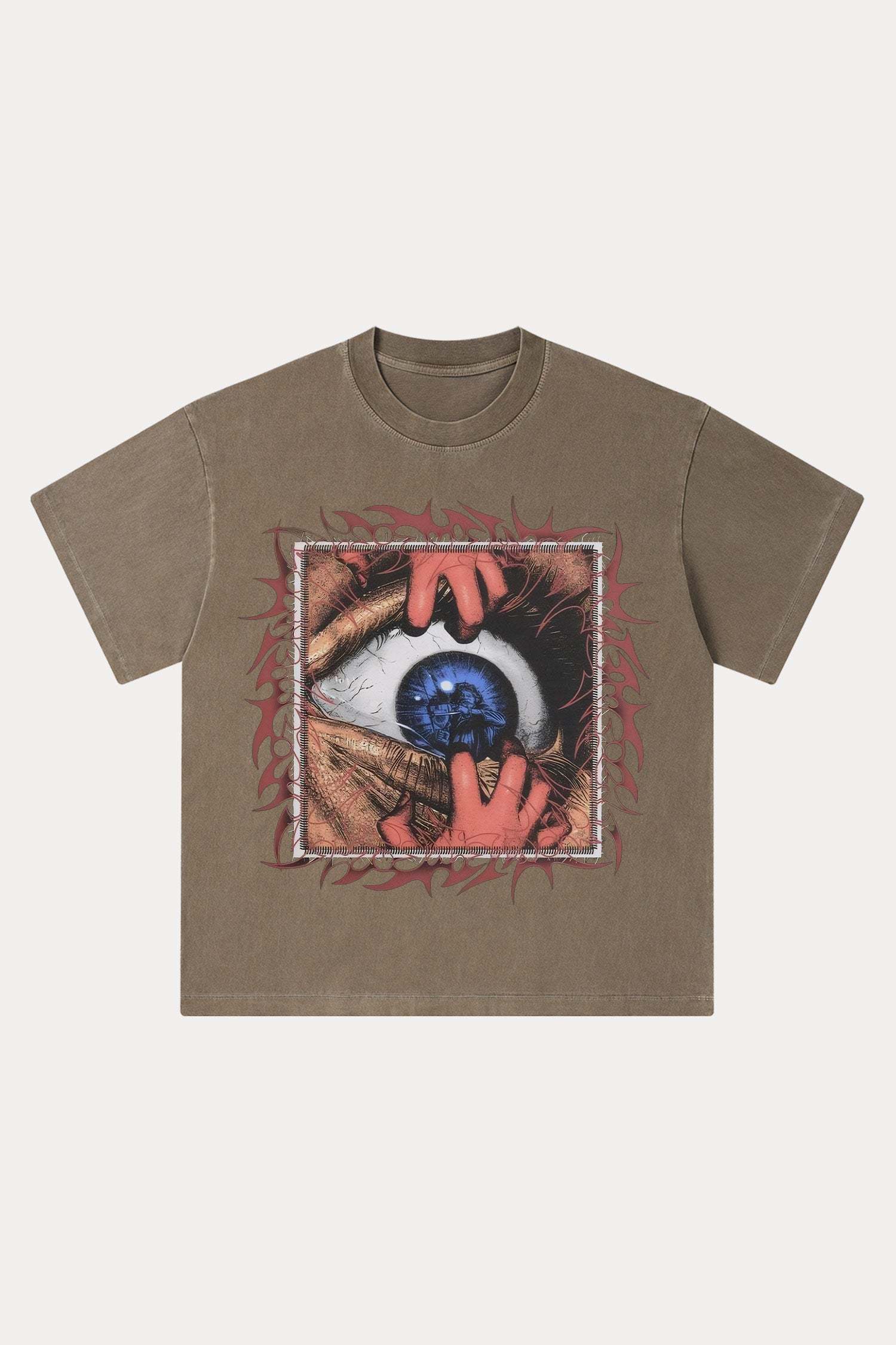 Evilnova Insight Washed Streetwear T-Shirt-Evilnova