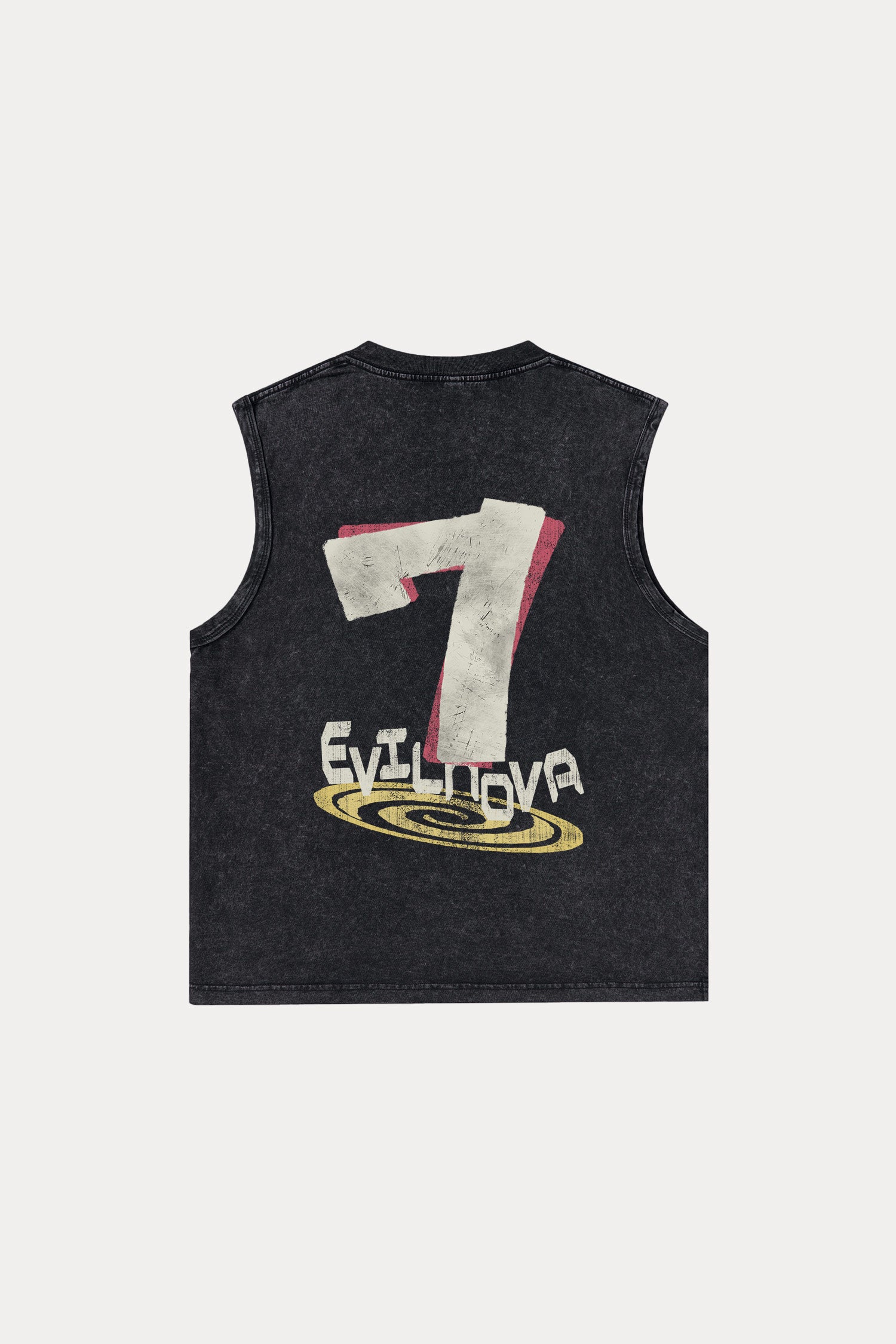 Evilnova Seven Washed Tank Top-Evilnova