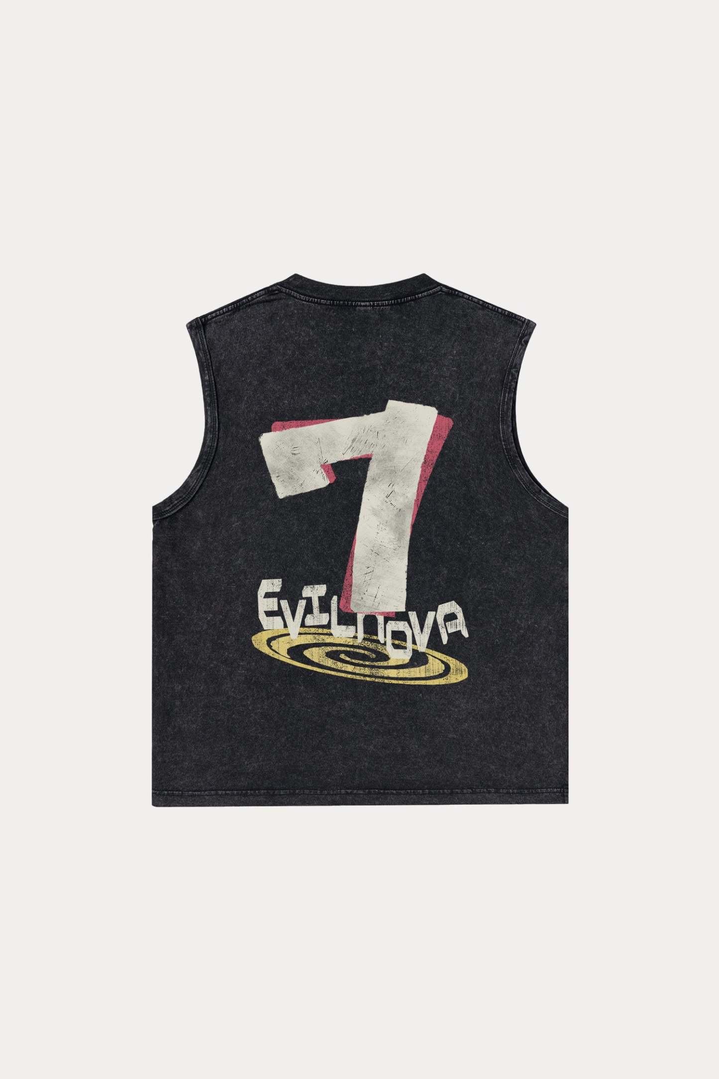 Evilnova Seven Washed Tank Top-Evilnova
