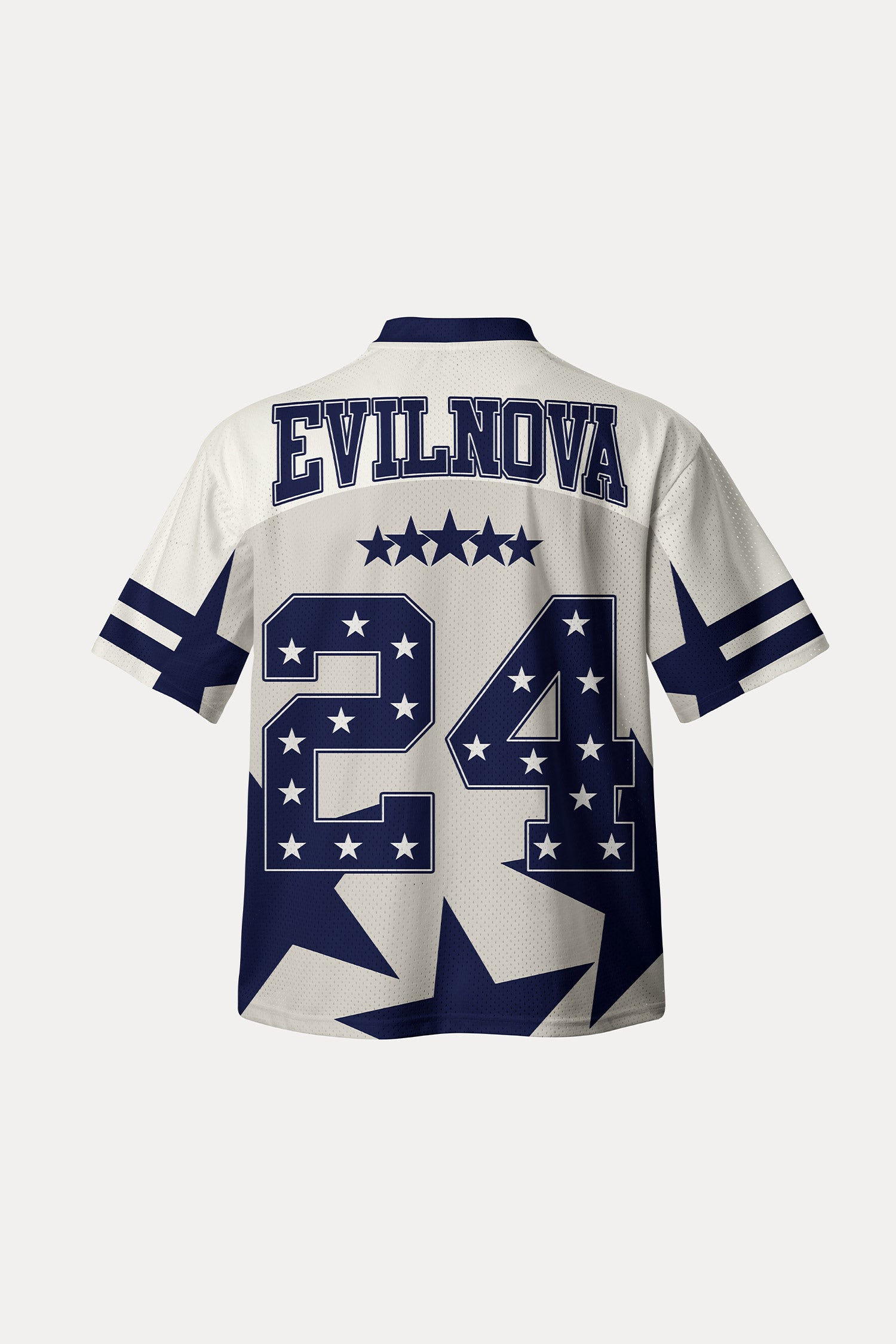 Evilnova New Yourk NO.24 Mesh Sport Jersey-Evilnova
