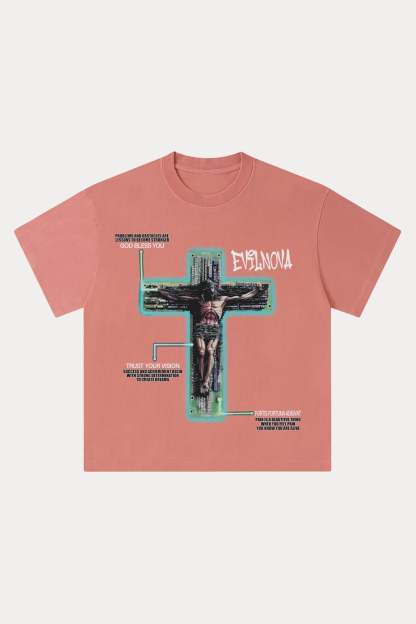 Evilnova We All Need Good Washed Streetwear T-Shirt-Evilnova