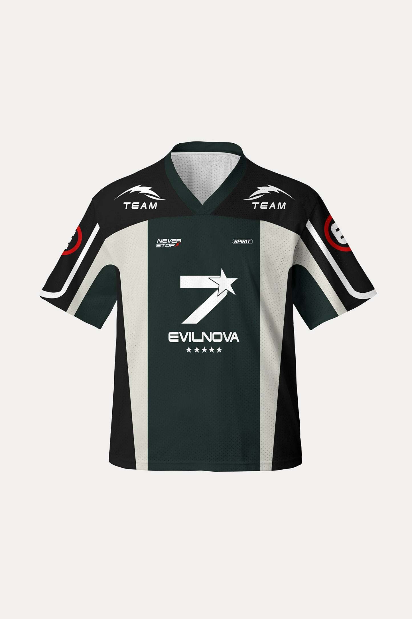 Evilnova Spirit NO.7 Mesh Sport Jersey-Evilnova
