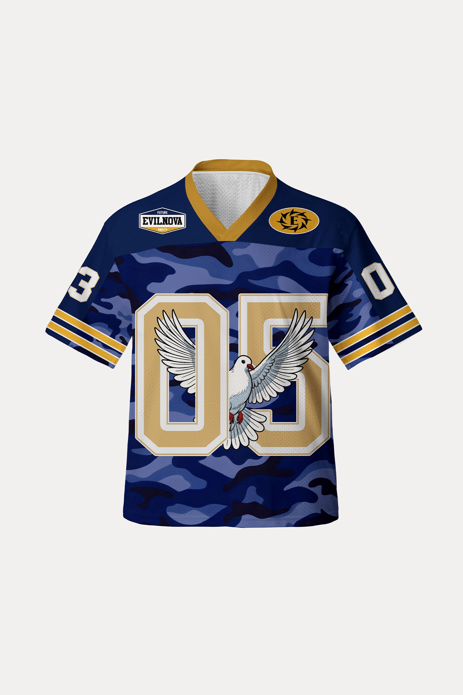 Evilnova Pigeon NO.05 Mesh Sport Jersey-Evilnova