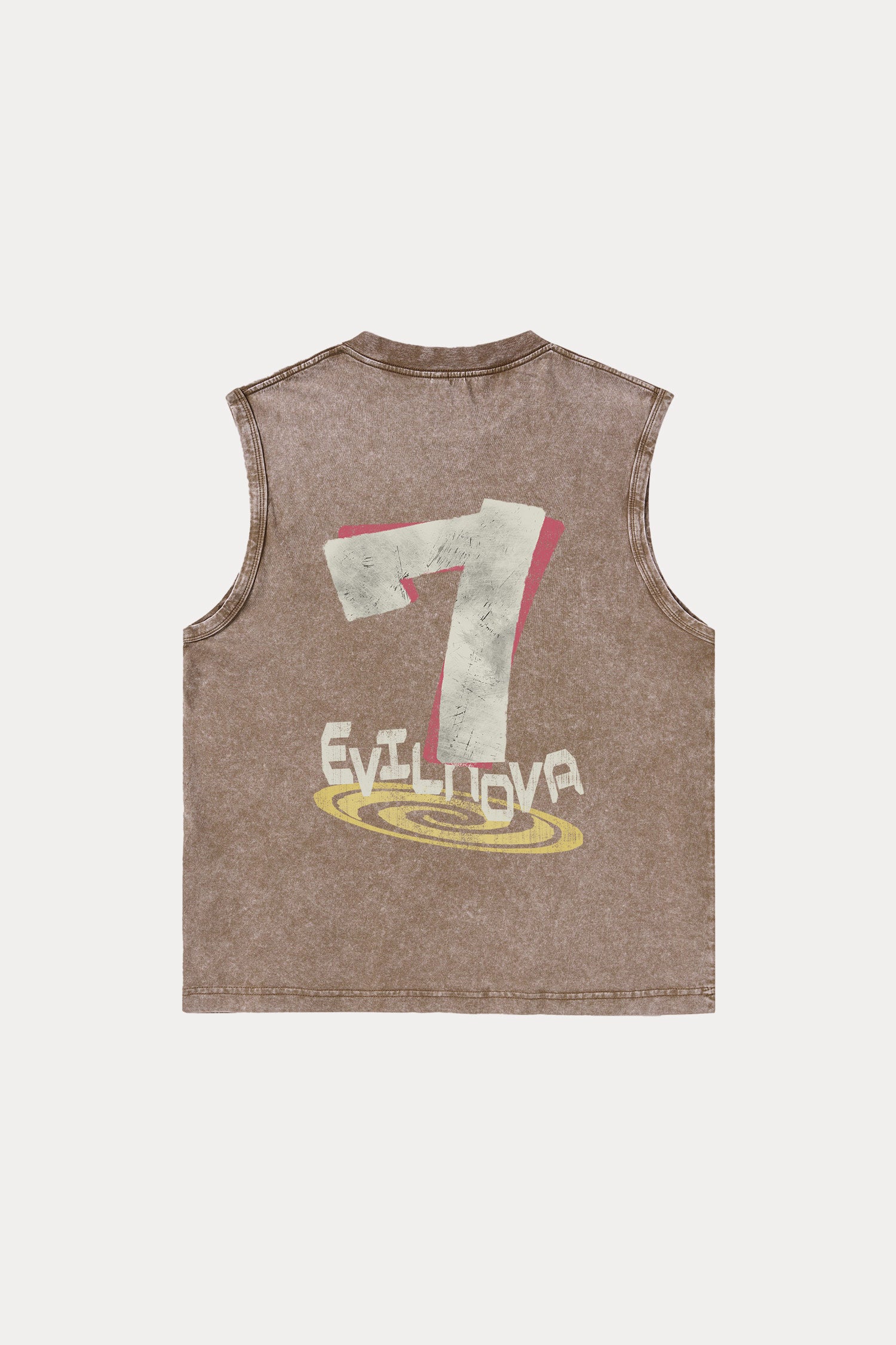 Evilnova Seven Washed Tank Top-Evilnova