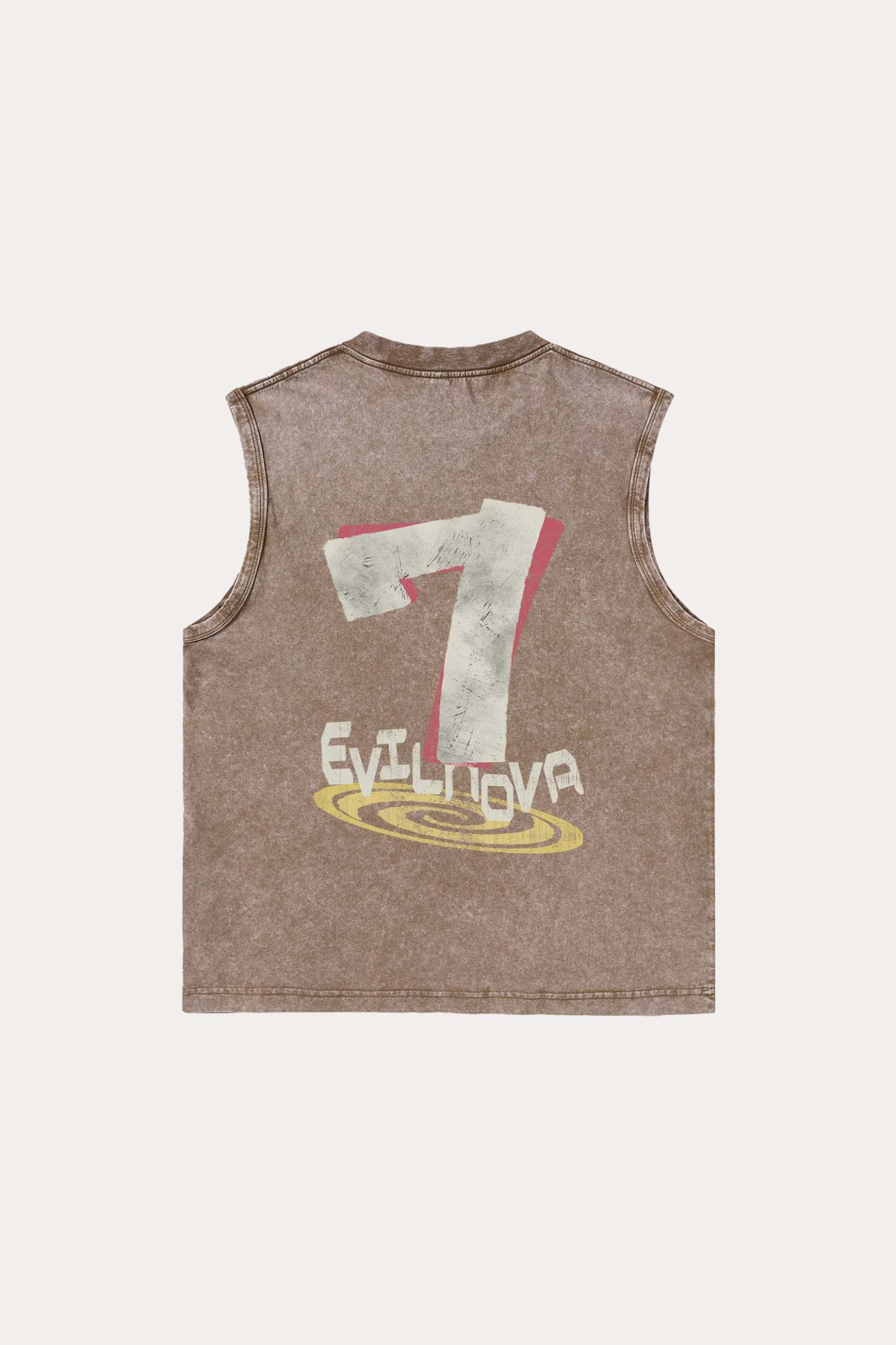 Evilnova Seven Washed Tank Top-Evilnova