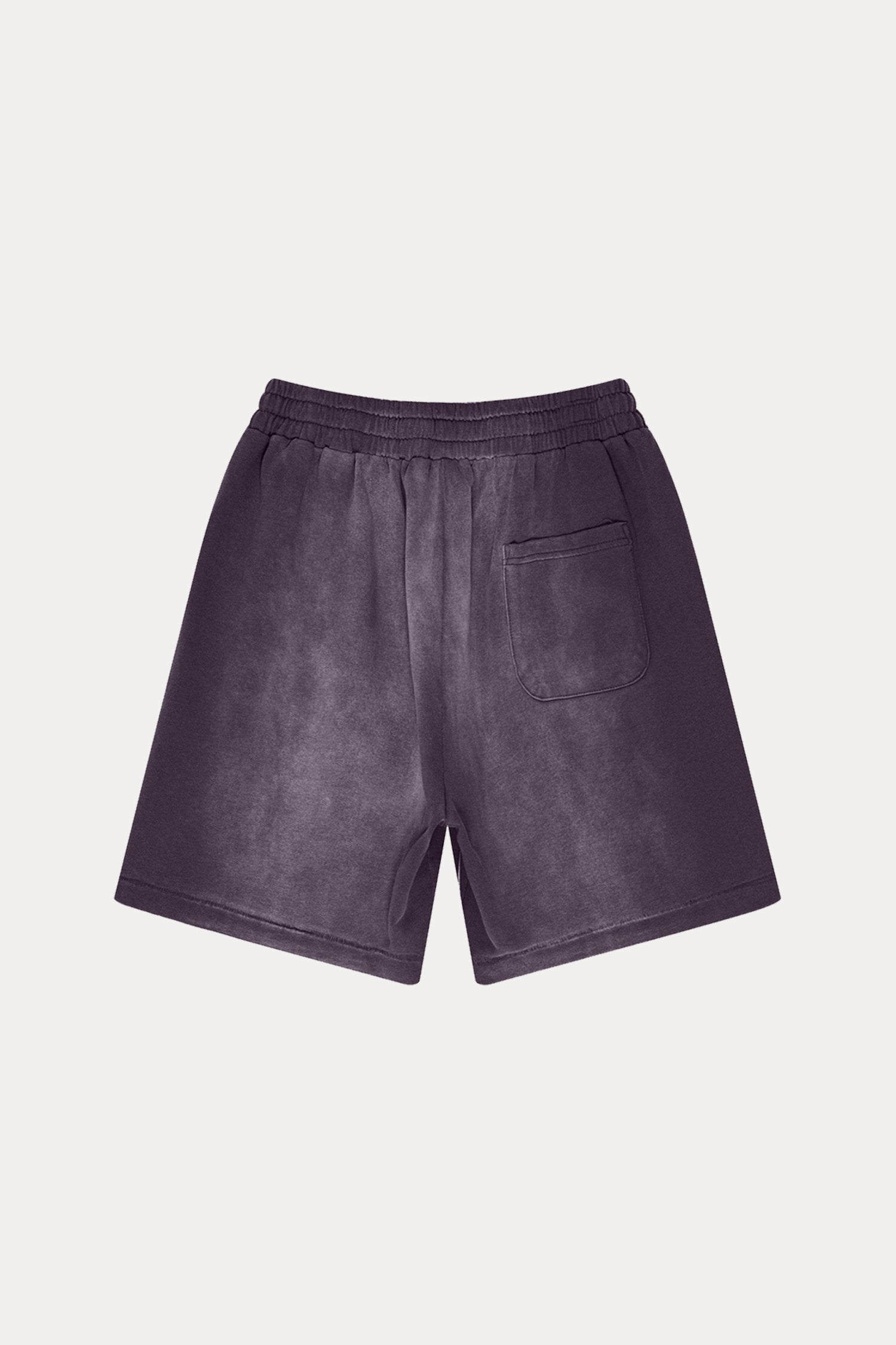 Evilnova Vintage Purple Washed Distressed Tank Top & Sweatshorts Set-Evilnova