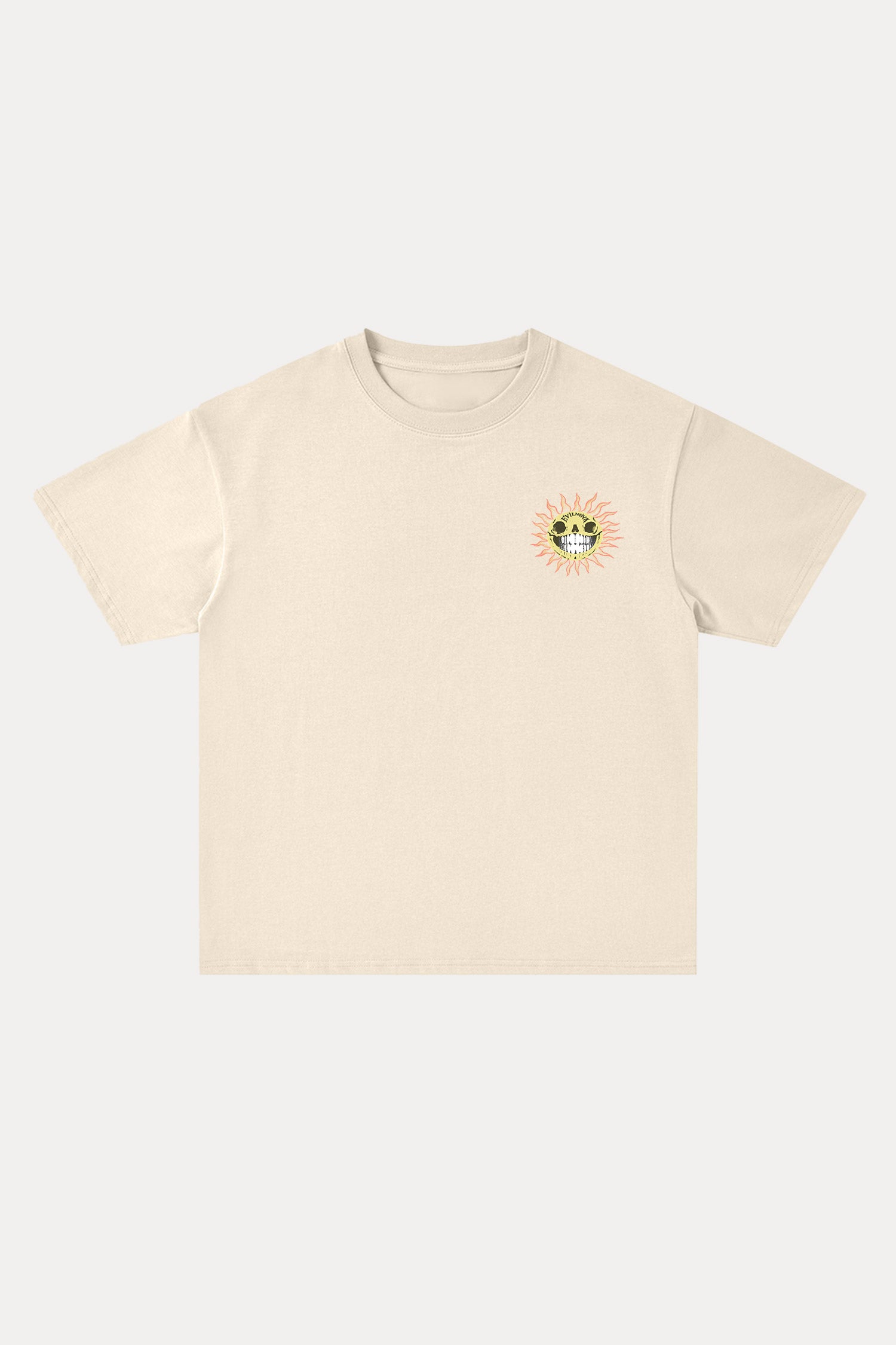 Evilnova The Grin of Doom Cotton Oversize T-Shirt-Evilnova