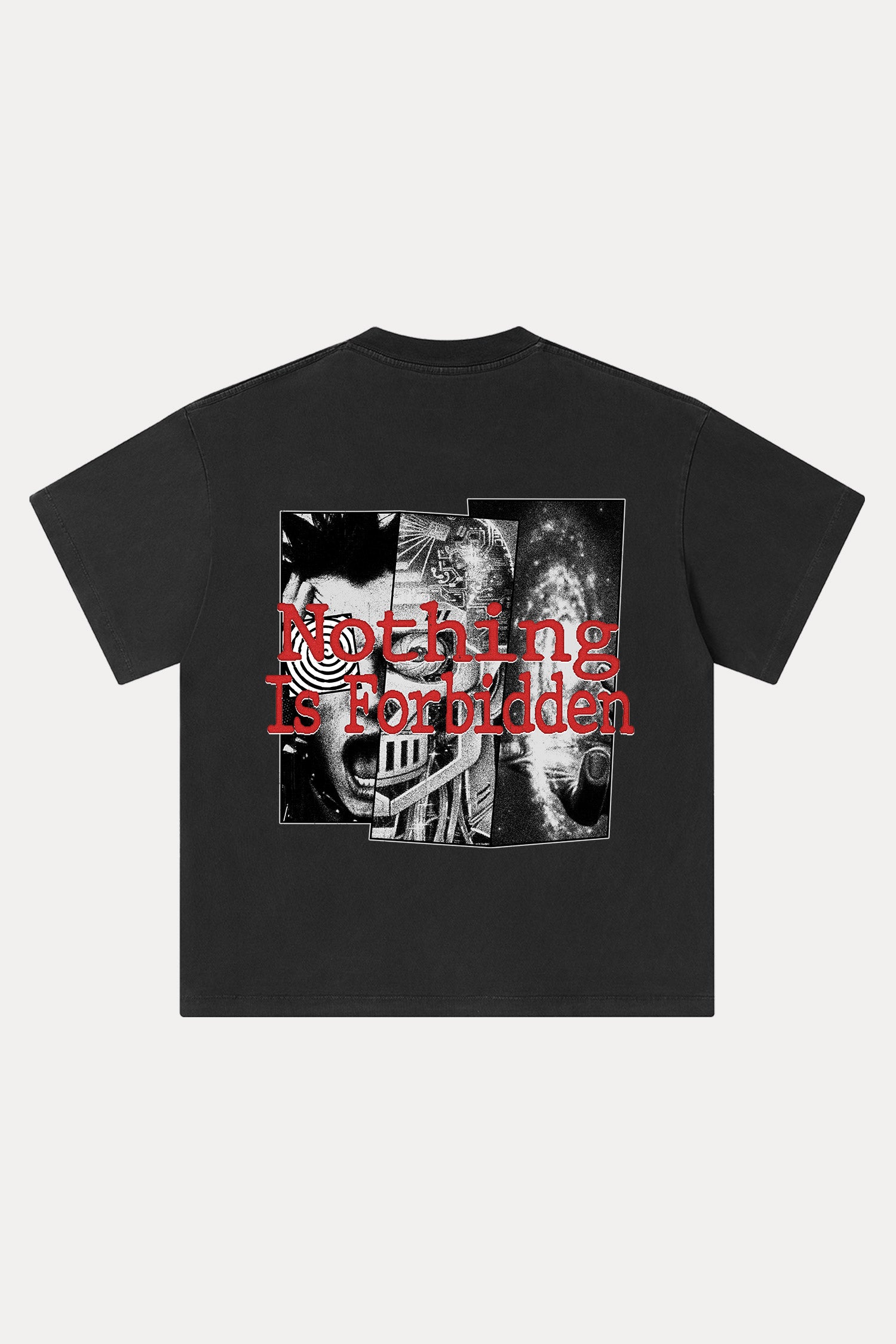 Evilnova Feel Everything Washed Streetwear T-Shirt-Evilnova