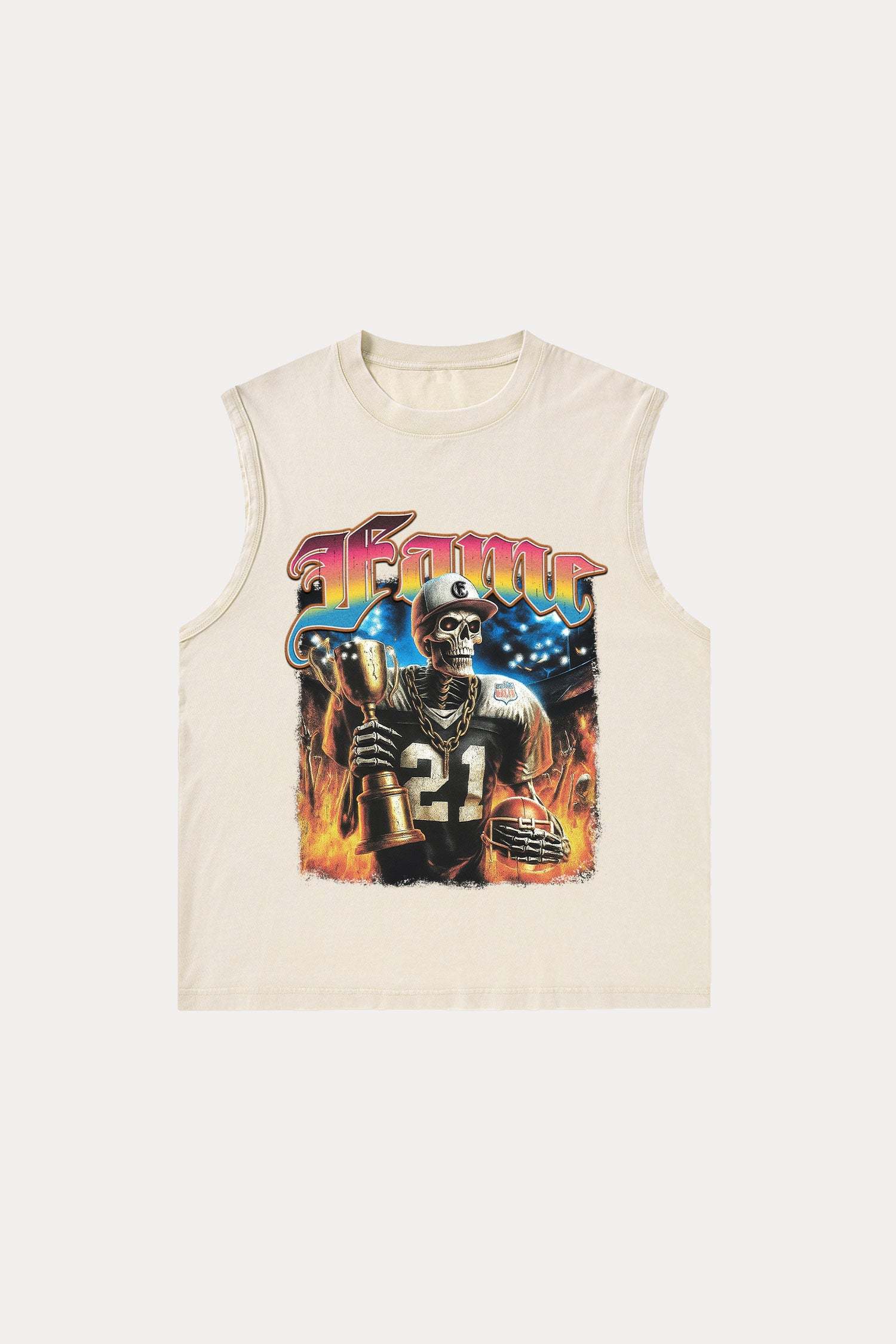 Evilnova Fame Washed Tank Top-Evilnova