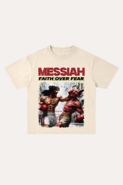 Evilnova Messiah Cotton Oversize T-Shirt-Evilnova