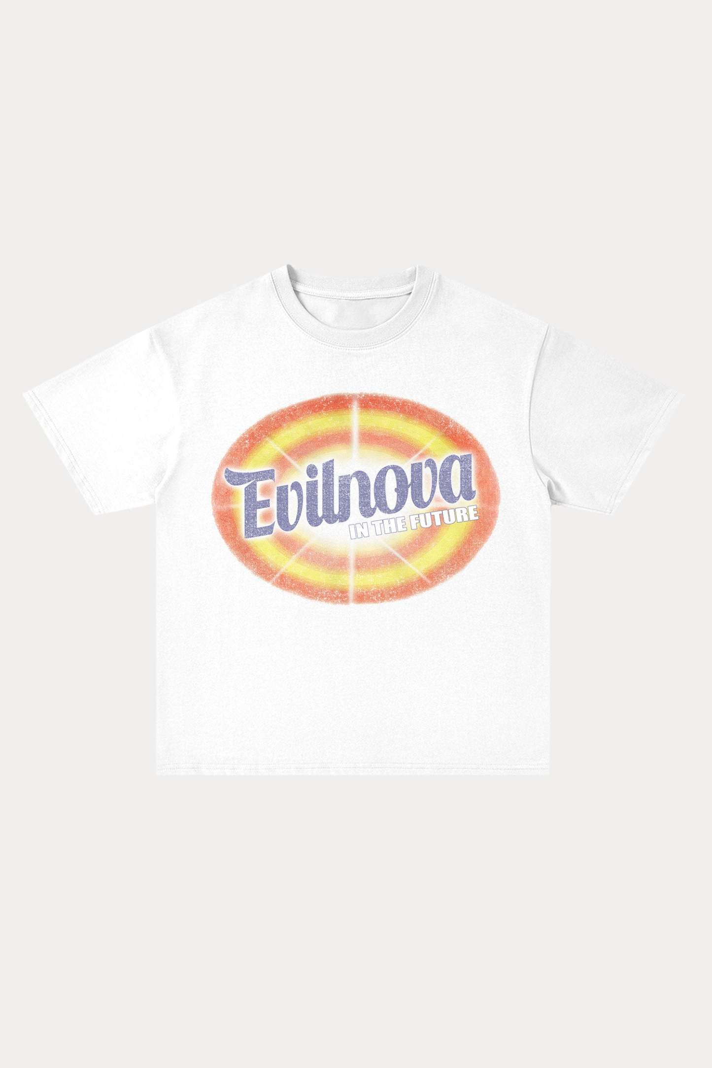 Evilnova In The Future Cotton Oversize T-Shirt-Evilnova