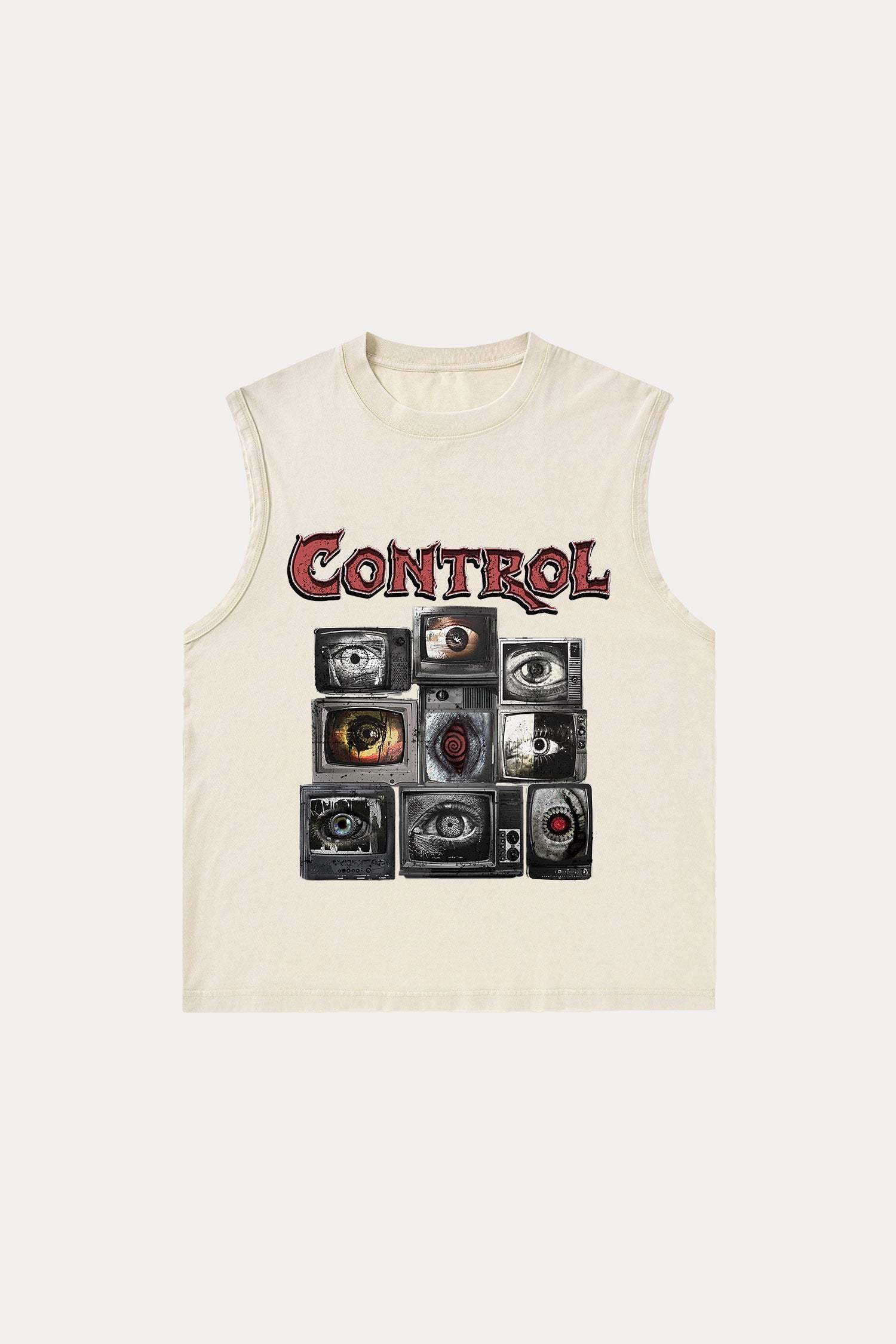 Evilnova Control Washed Tank Top-Evilnova