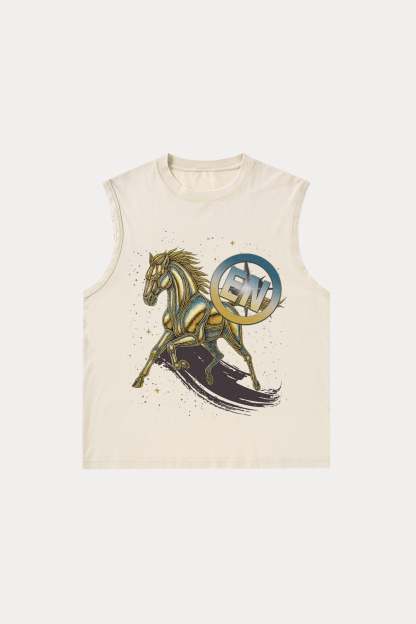 Evilnova Gallop Washed Tank Top-Evilnova