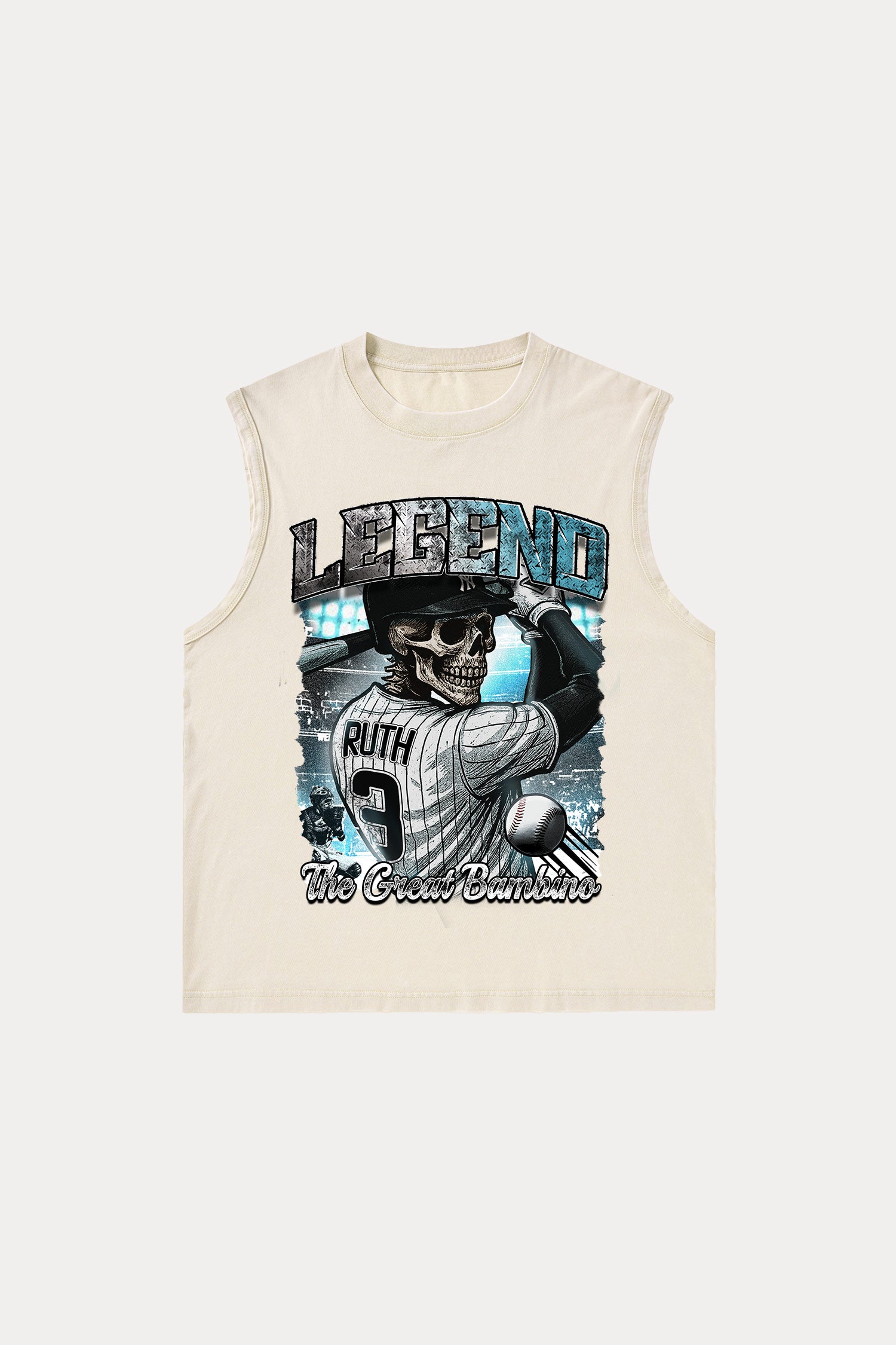 Evilnova Legend Washed Tank Top-Evilnova